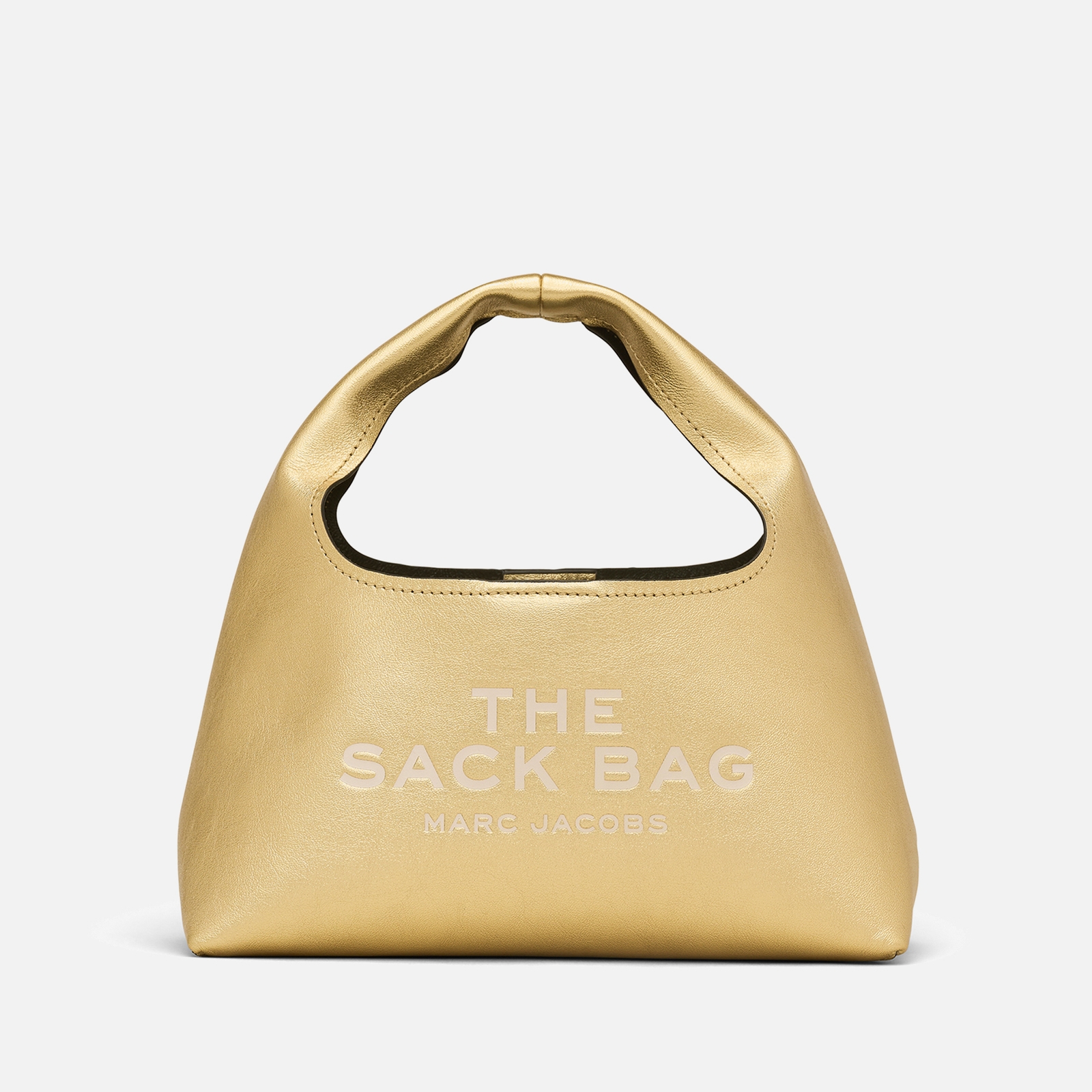 Marc Jacobs Women's The Mini Metallic Sack - Gold
