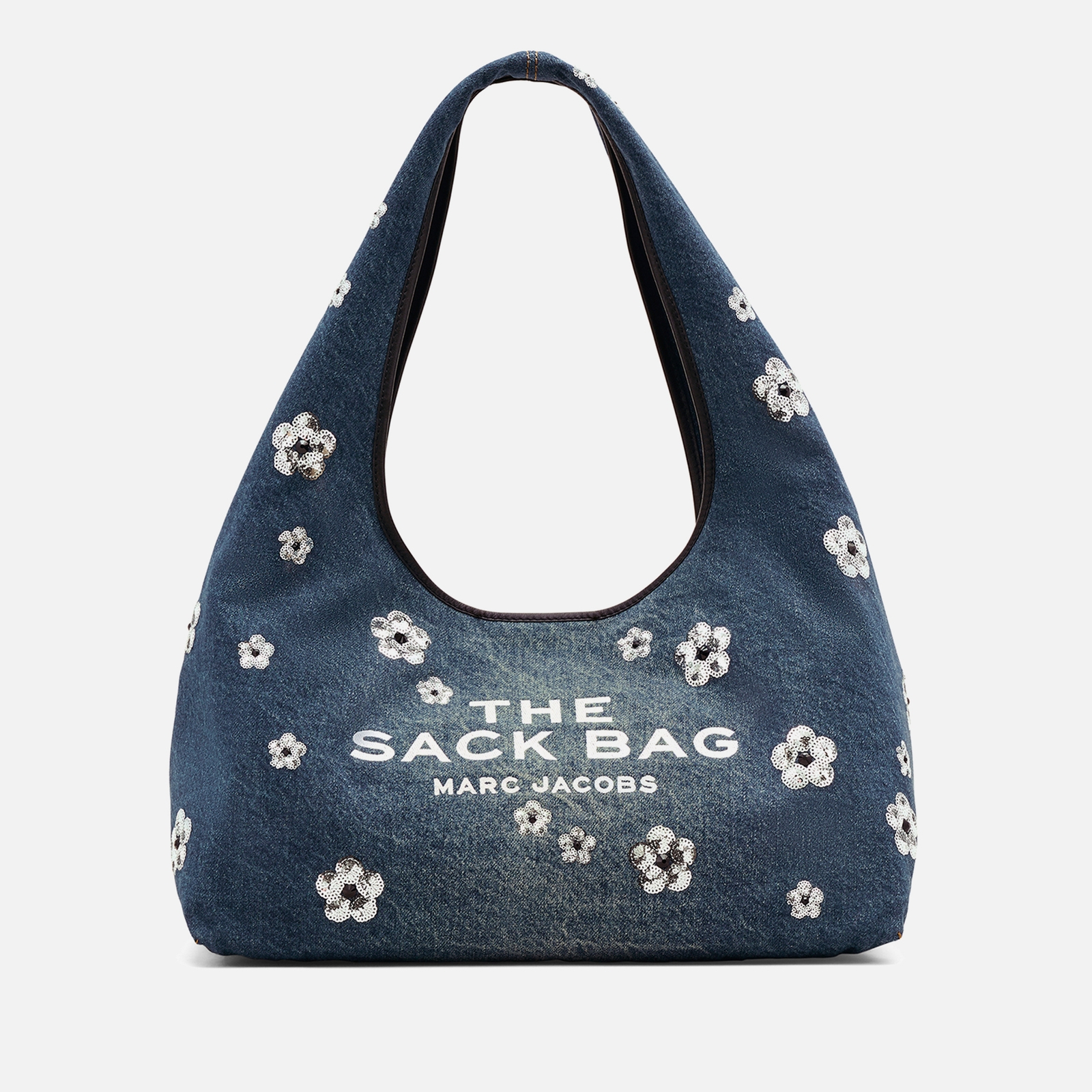 Marc Jacobs Women's The Sequin Daisy Denim Sack - Vintage Indigo