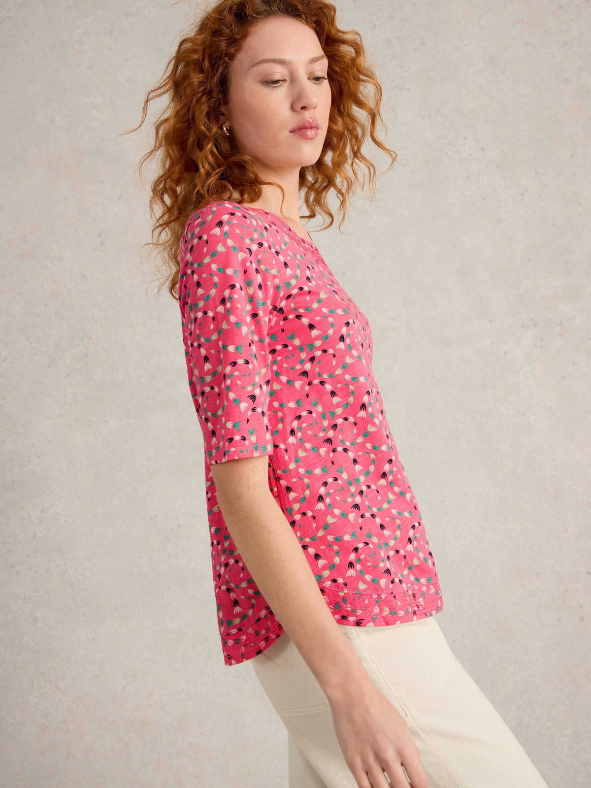 T-Shirt Weaver aus Jersey - 34