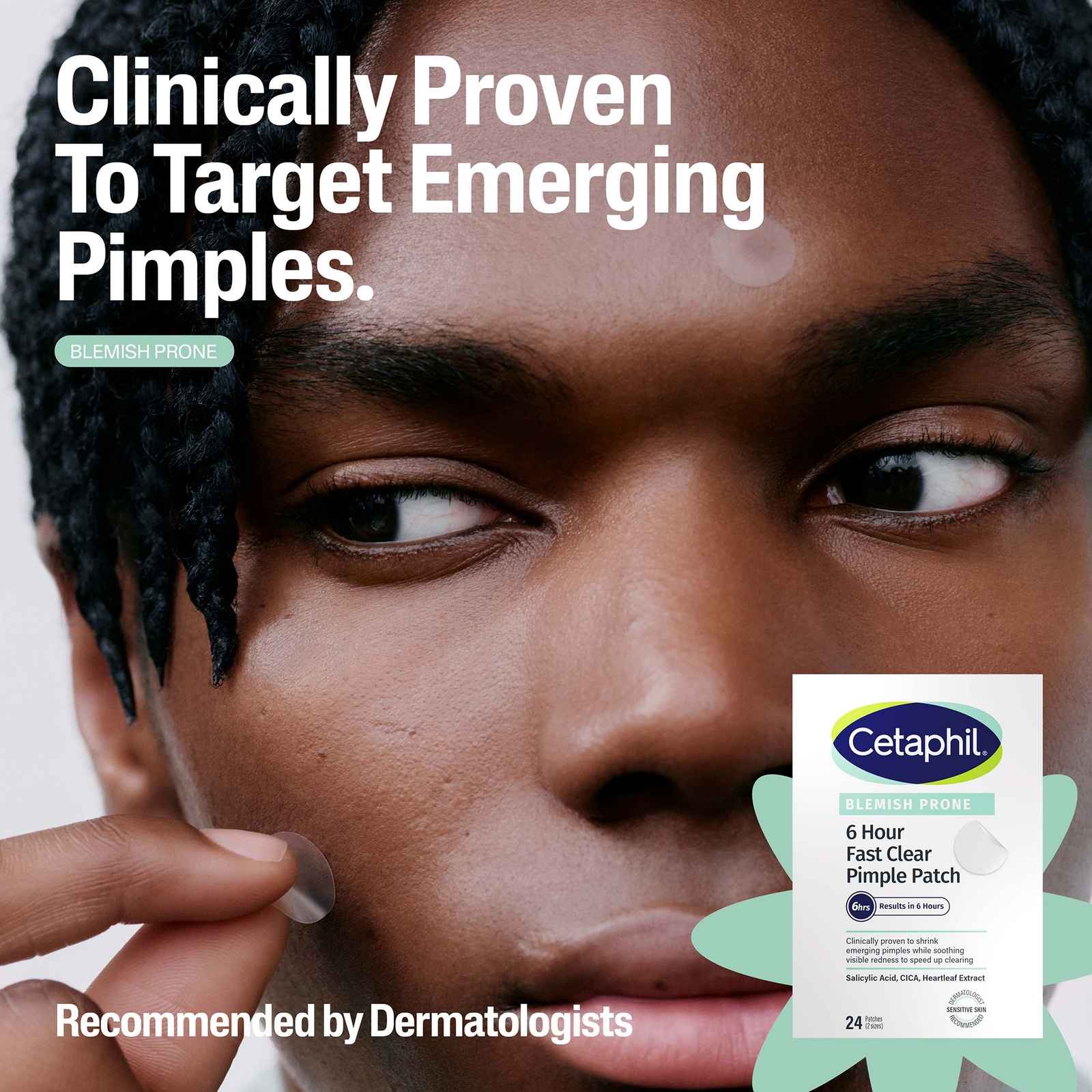 Thumbnail - Cetaphil Gentle Clear 6 Hour Fast Clear Pimple Patches (24 Patches)