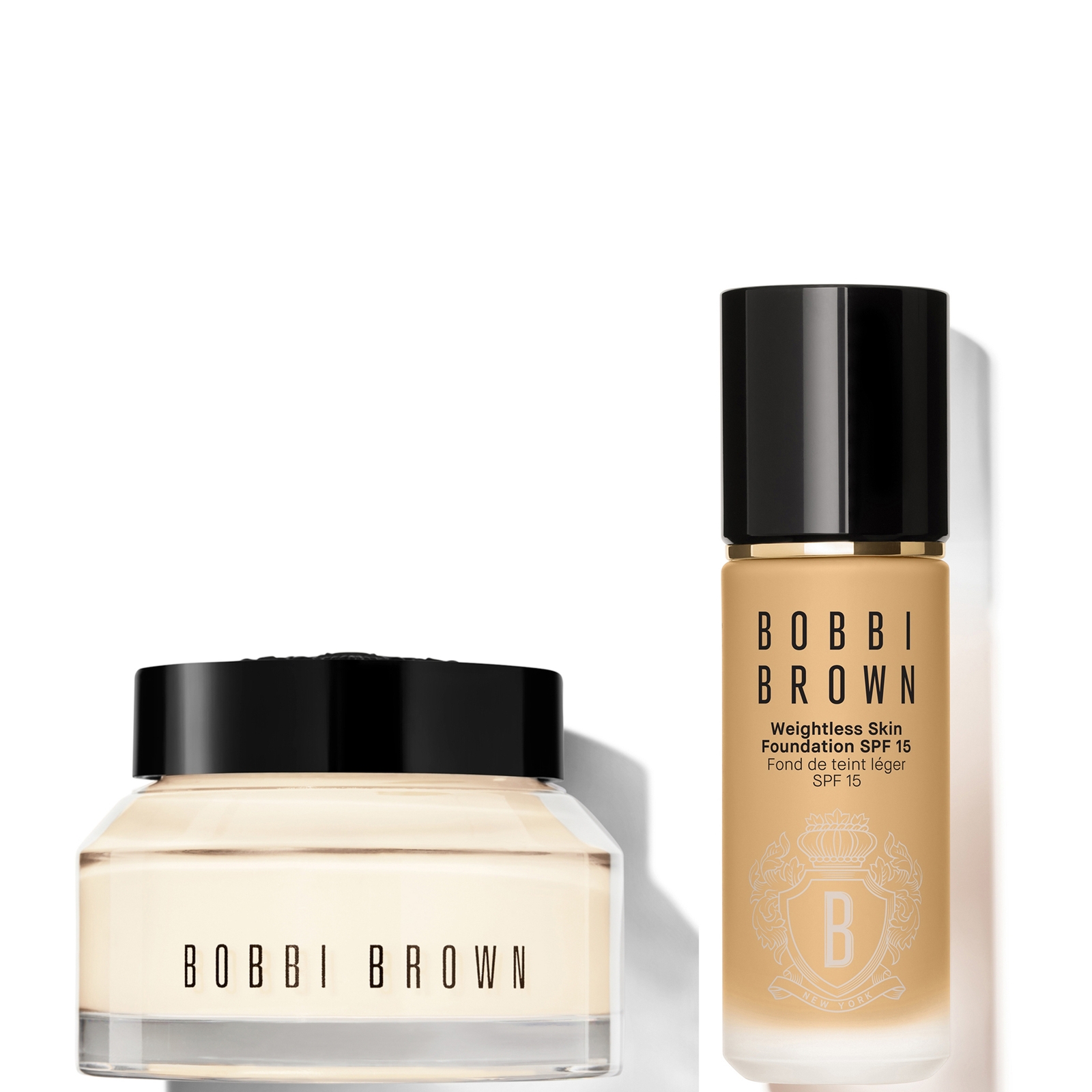 Bobbi Brown 24-hour Hydration Duo - Vitamin Enriched Face Base & Foundation Bundle (various Shades) - Neutral Wa In Neutral Warm Natural