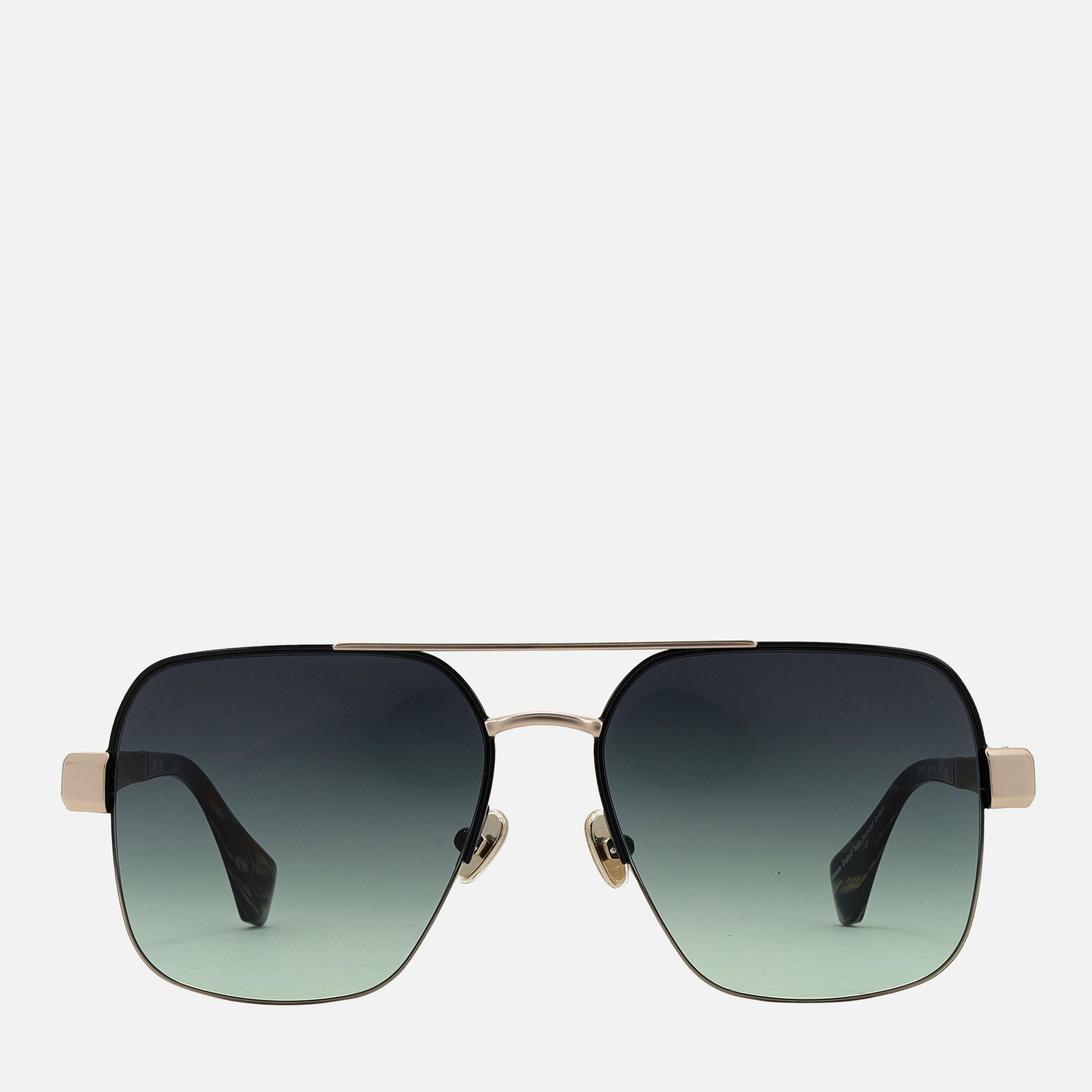 Vivienne Westwood Cowboy Aviator Gold-Tone Sunglasses