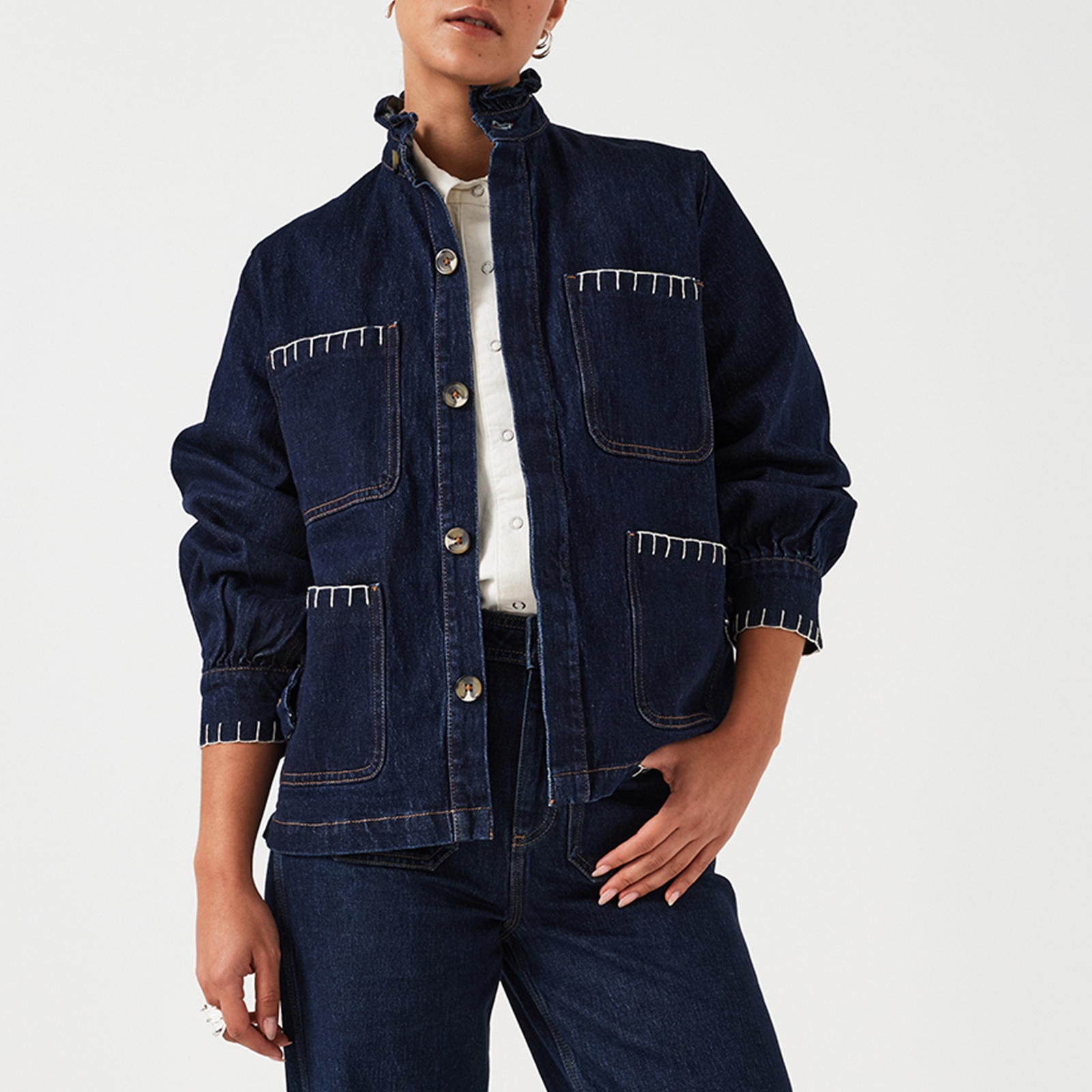 Seventy + Mochi Pablo Denim Jacket - UK 8