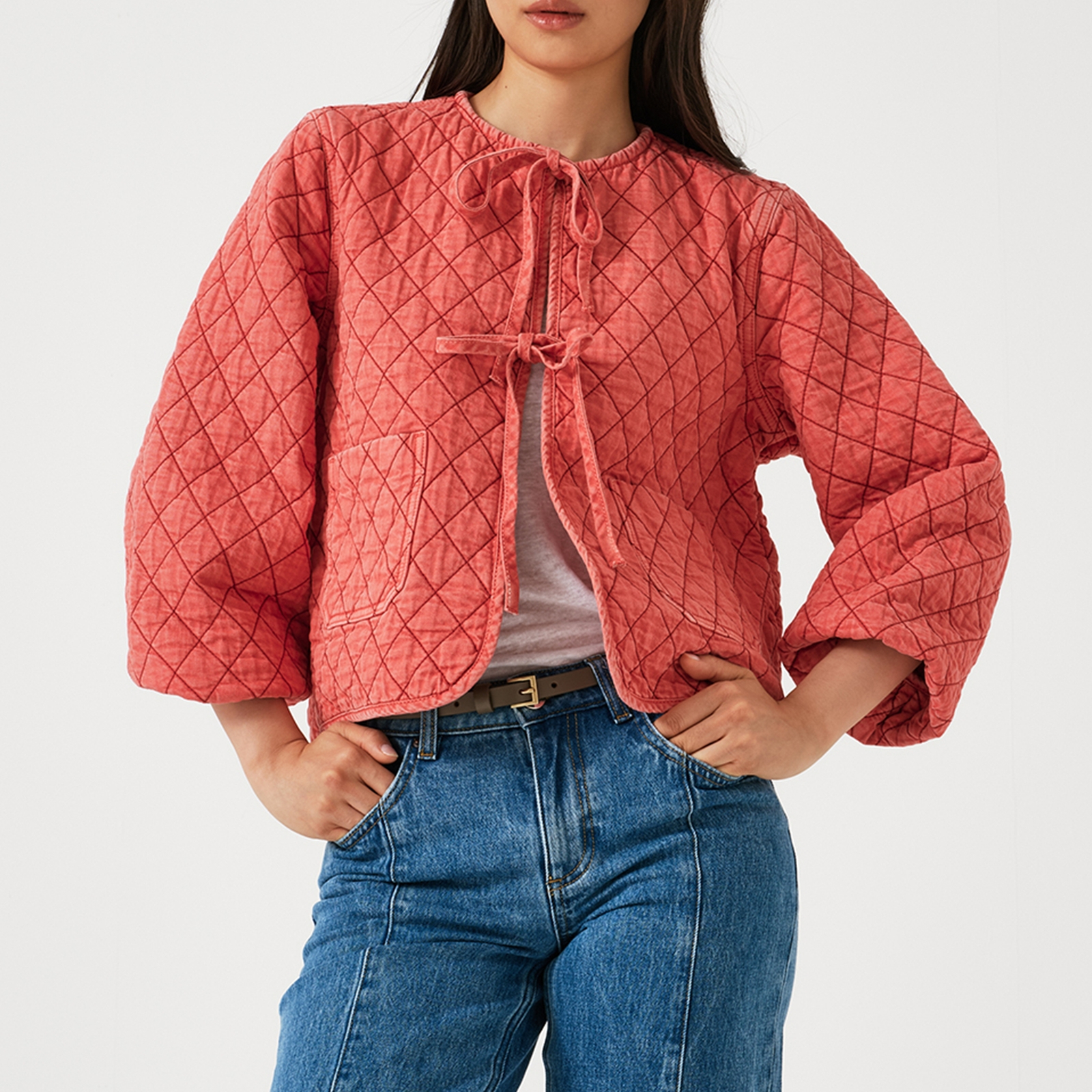 Seventy + Mochi Aria Cotton-Blend Quilted Jacket - XS