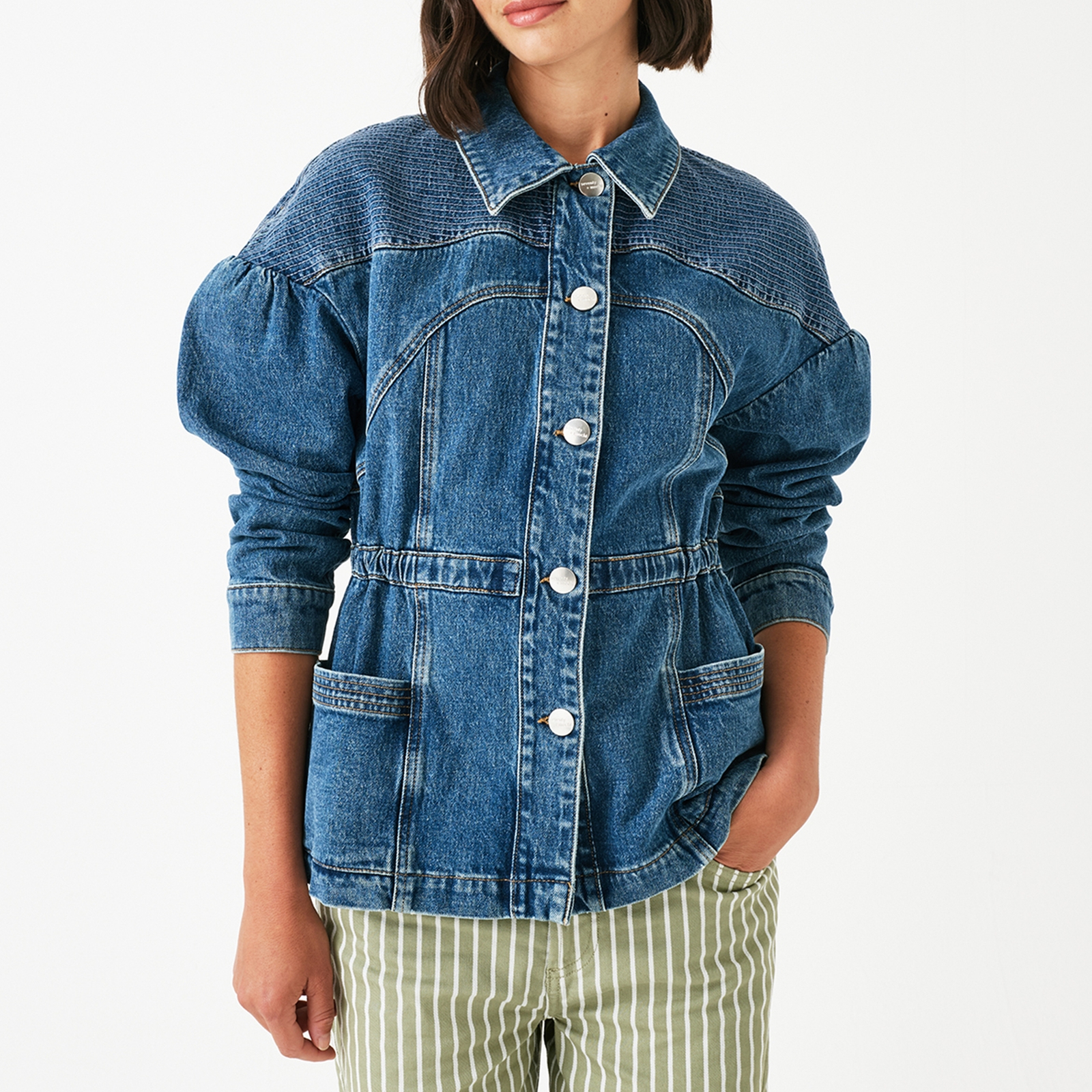 Seventy + Mochi Zaha Denim Jacket - M