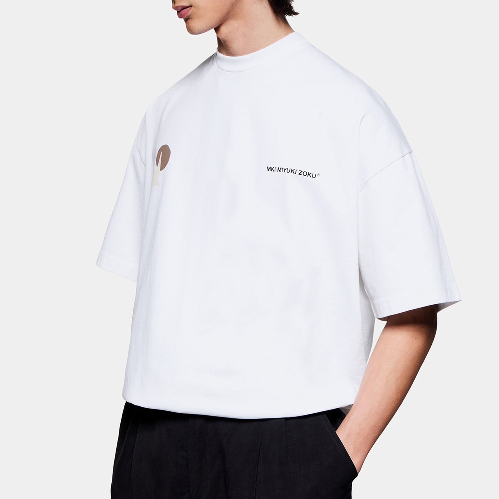 MKI MIYUKI ZOKU Swallow Cotton-Jersey T-Shirt - XL