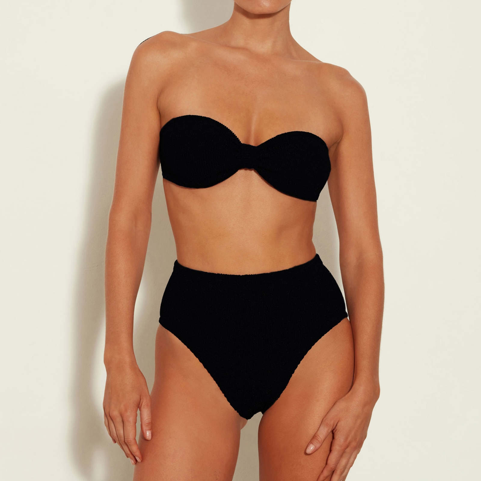 Hunza G Ruby Crinkle™ Seersucker Bikini