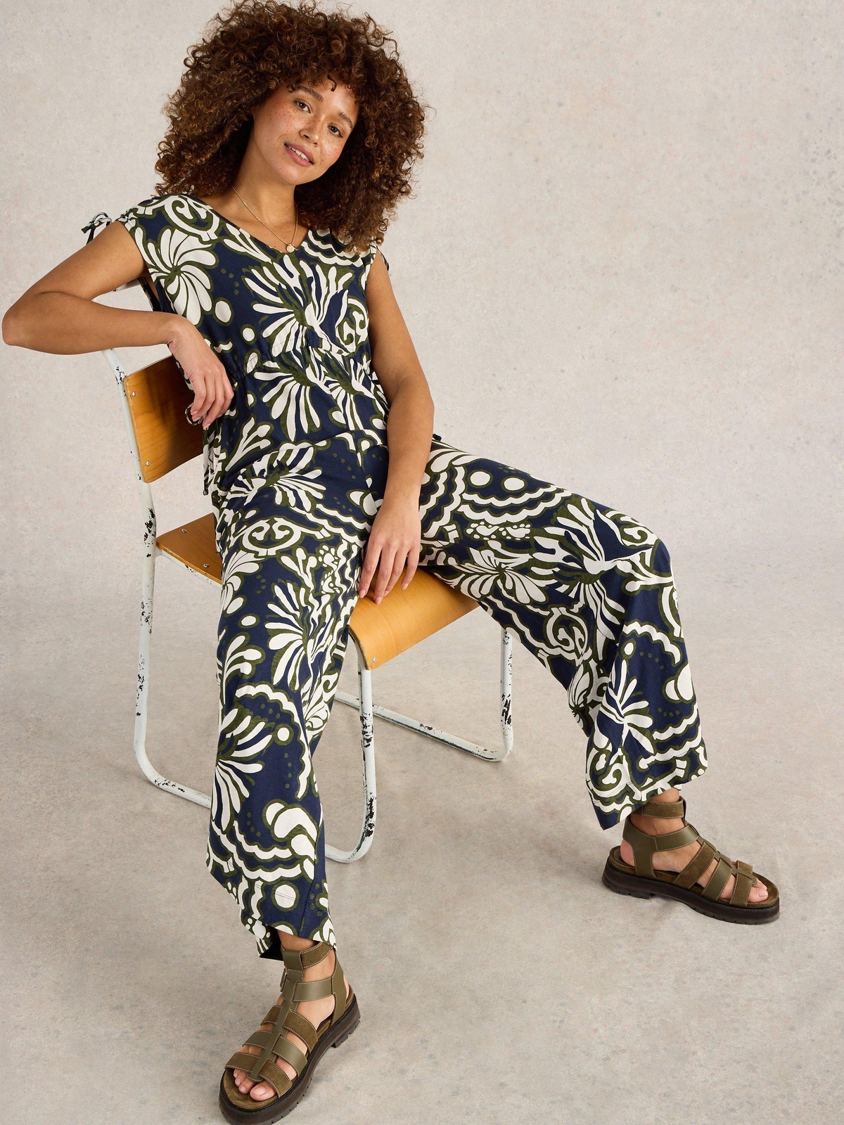 Jersey-Jumpsuit Freya - L