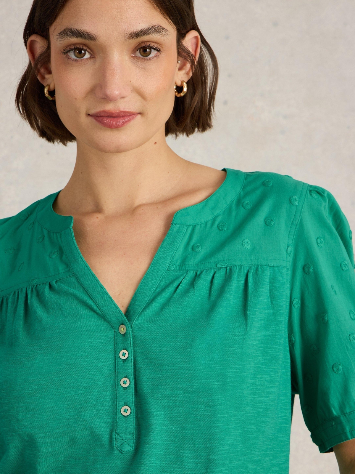 Bluse Ellie aus Bio-Baumwolle - 34