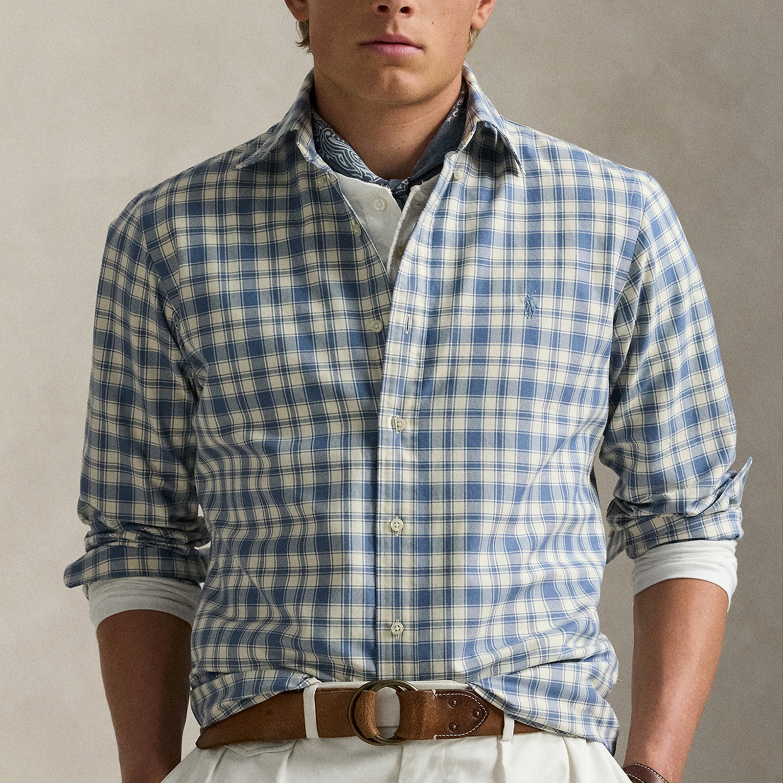 Polo Ralph Lauren Checked Cotton Shirt - XXL