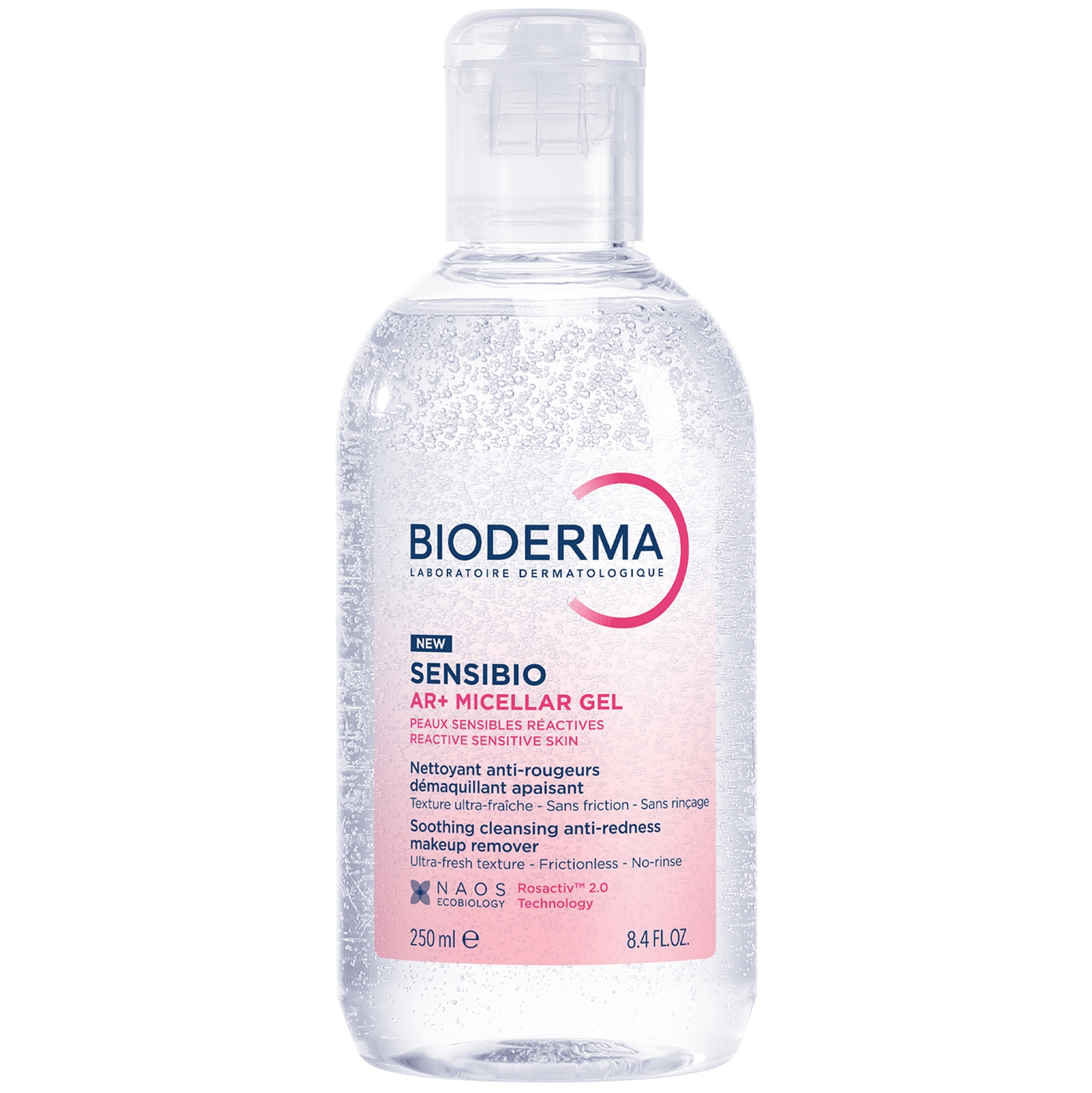 

Bioderma Sensibio Micellar Gel Soothing Cleansing Anti-Redness Makeup Remover 250ml