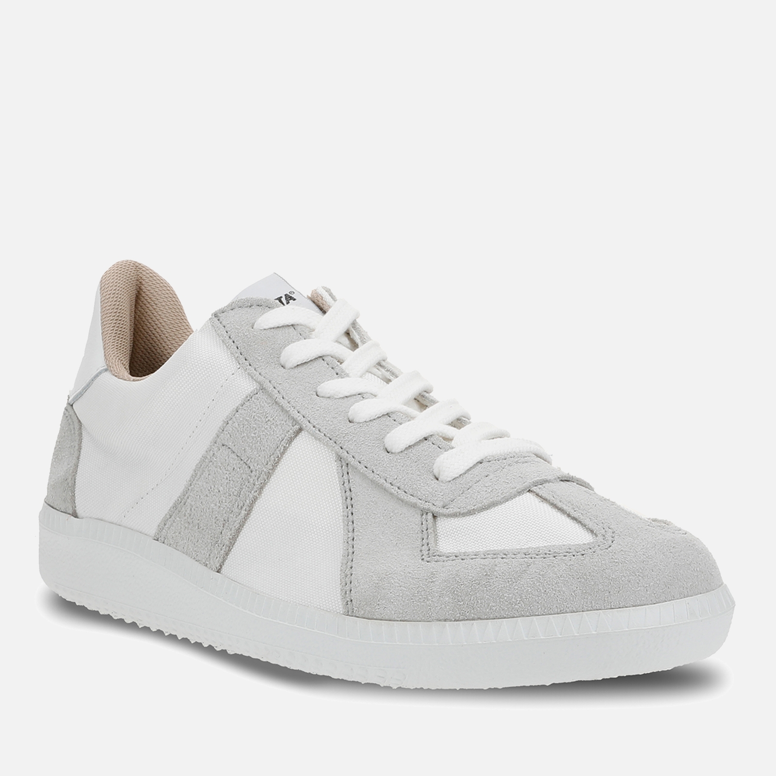 Novesta Unisex German Army Canvas and Suede Trainers - UK 11