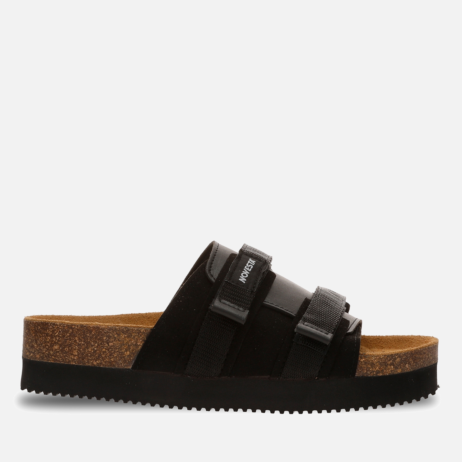 Novesta Unisex Partisan Faux Suede Slide Sandals - UK 10