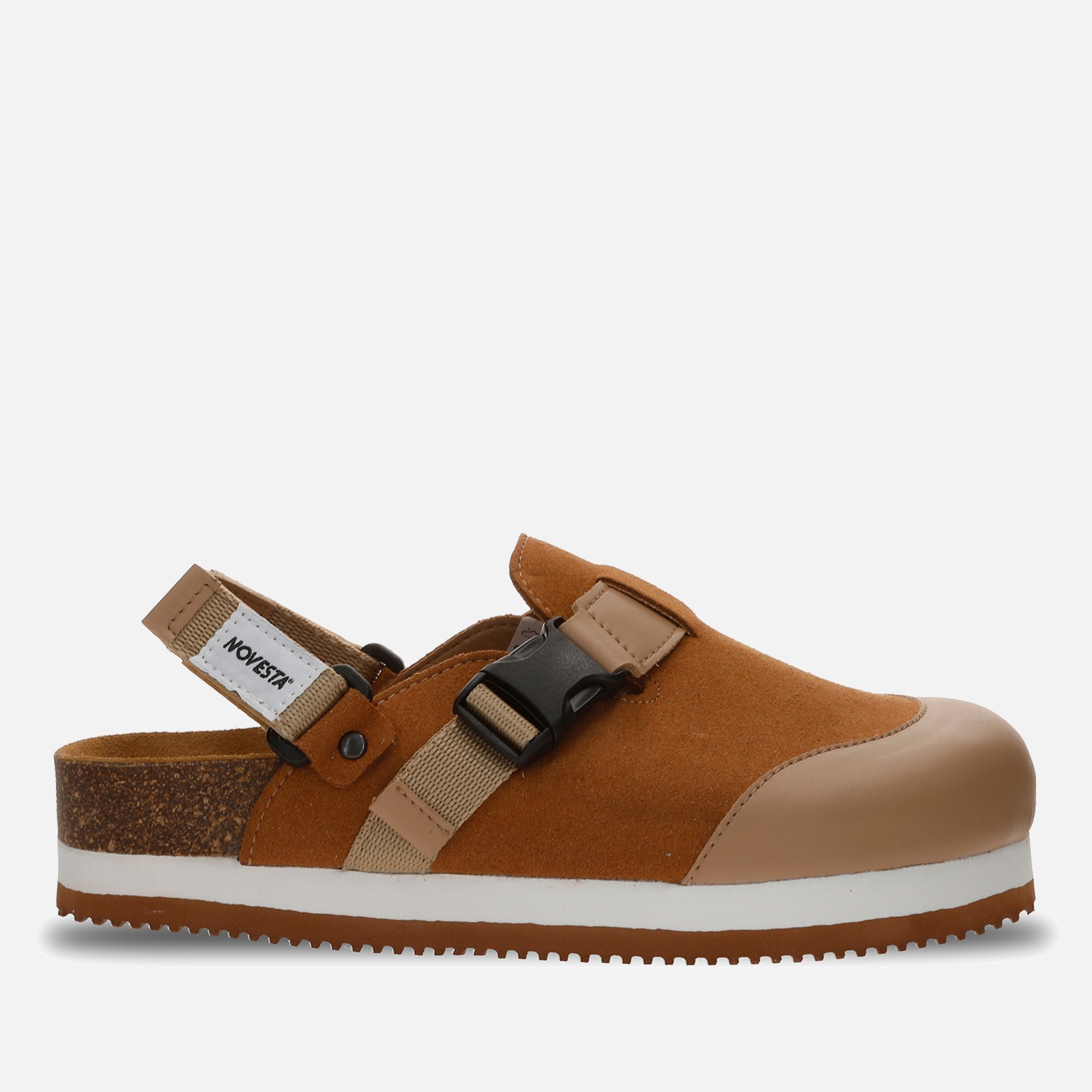 Novesta Unisex Tatra Faux Suede Mules - UK 8
