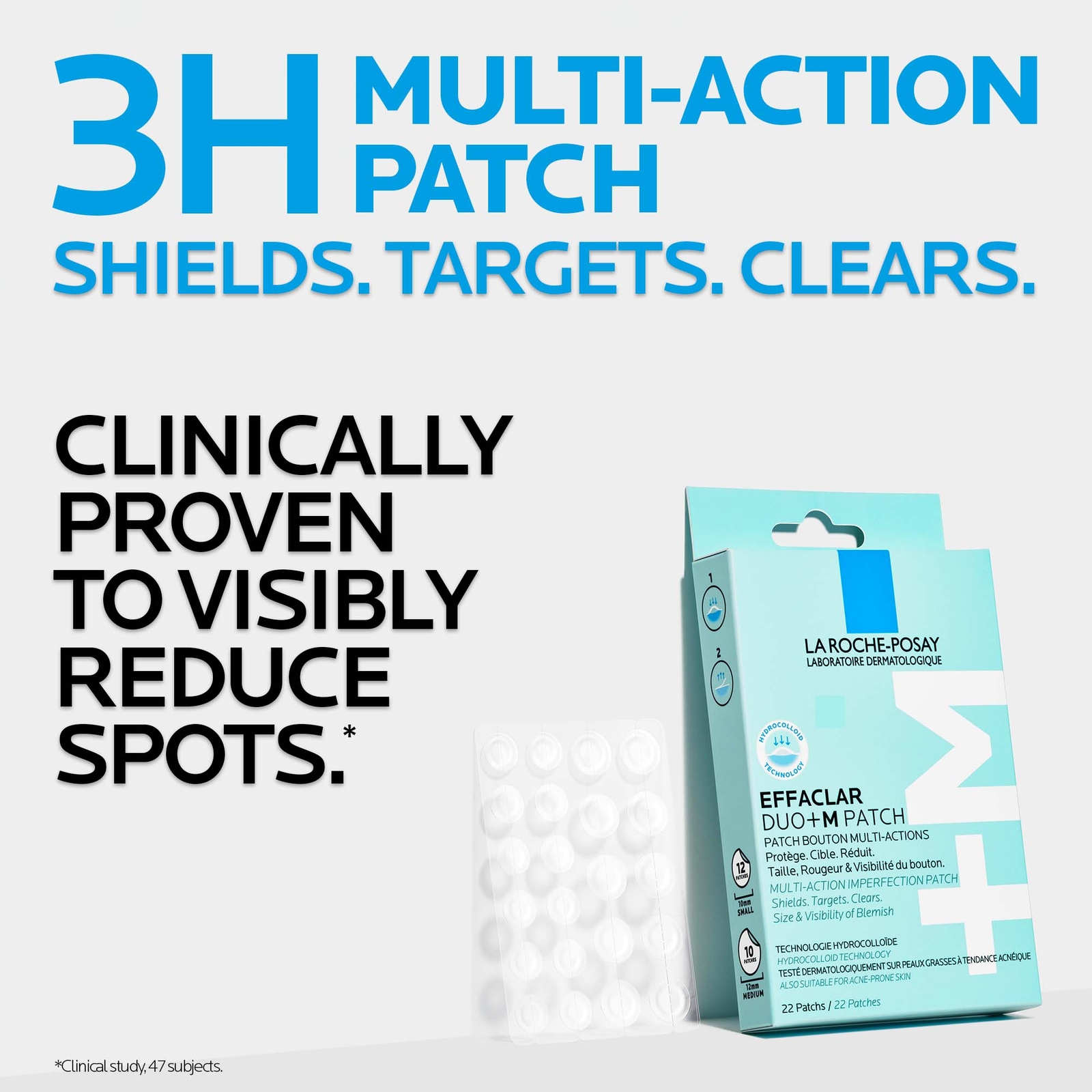 Thumbnail - La Roche-Posay Effaclar Duo+M Patch, Multi-Action Imperfection Patch for Breakout-Prone Skin 22 Patches