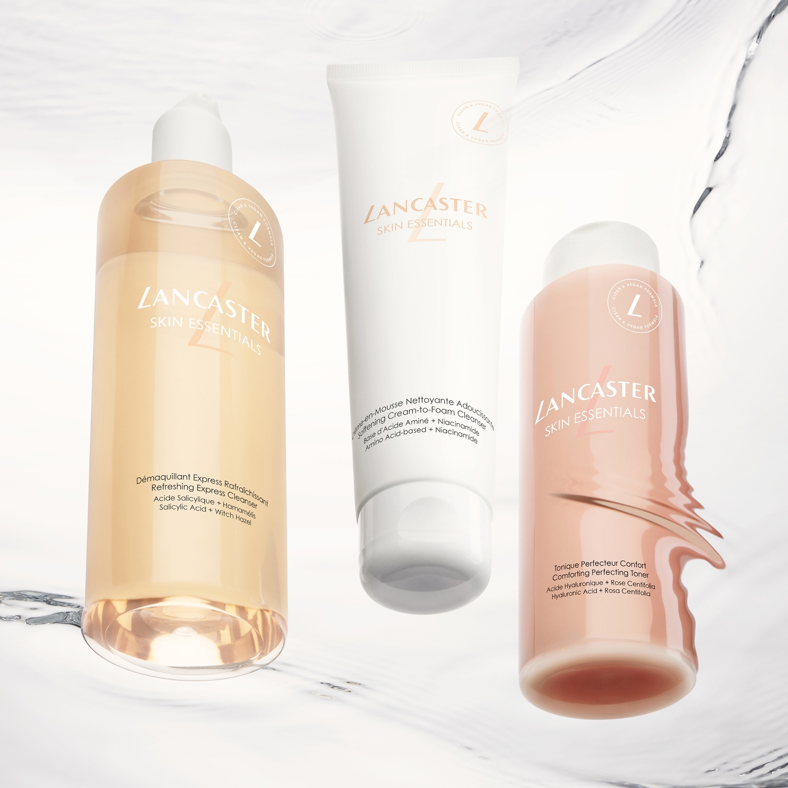 Thumbnail - Lancaster Skin Essentials Comforting Perfecting Toner beruhigendes Hauttonikum ohne Alkohol 400 ml