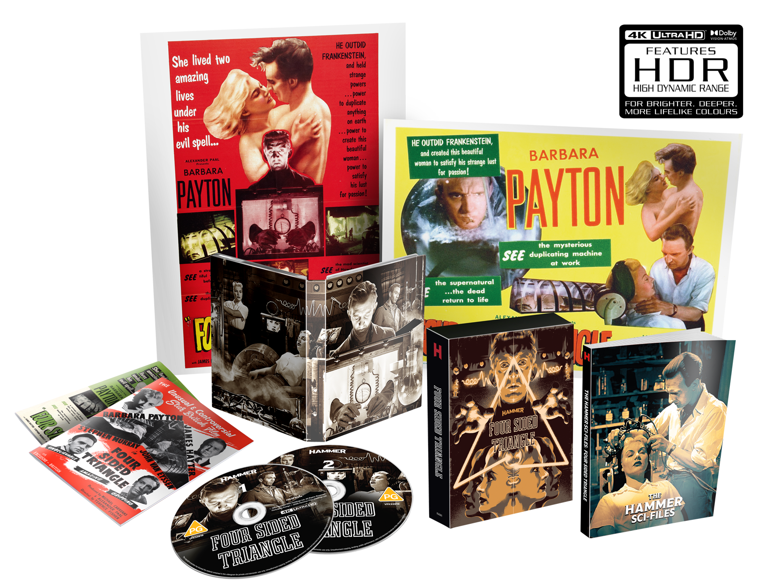 Click to view product details and reviews for Four Sided Triangle Limited Collectors Edition 4k Ultra Hd Blu Ray.