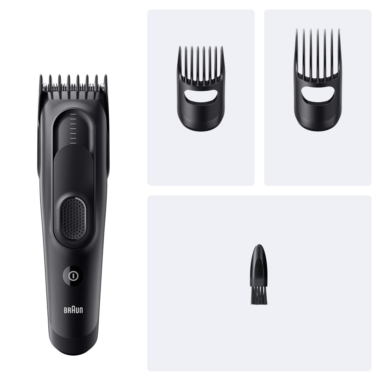Men's Black Braun Hair Clipper Series Hc5530 Hair Clippers For Size 5