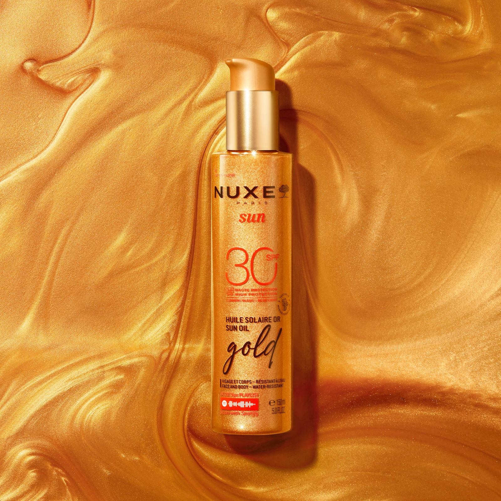 Thumbnail - Nuxe Sun Oil Shimmering Gold SPF 30 150ml