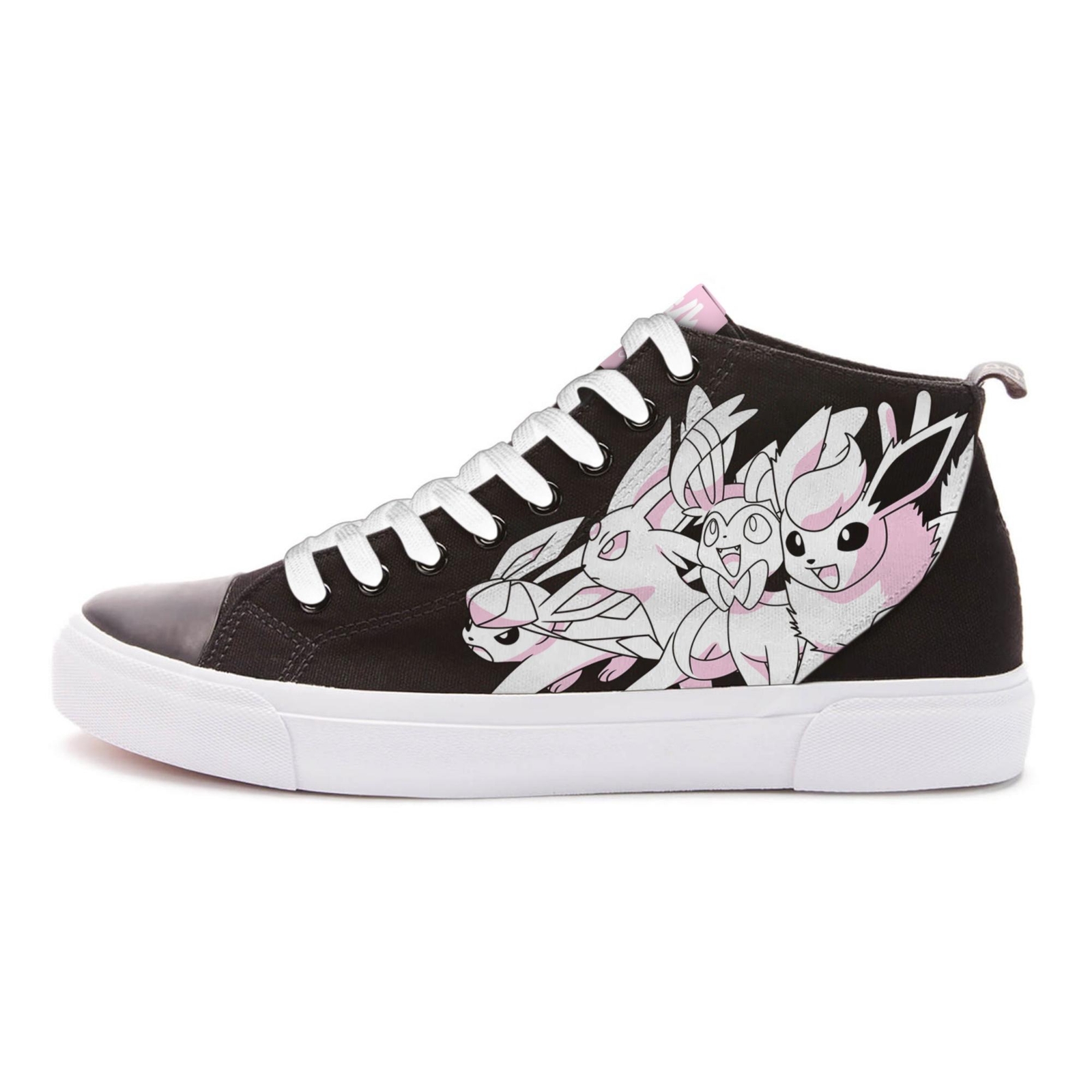 Pokémon Eevee Evolutions High Top - All Black - UK 6 / EU 39.5 / US Men's 6.5 / US Women's 8