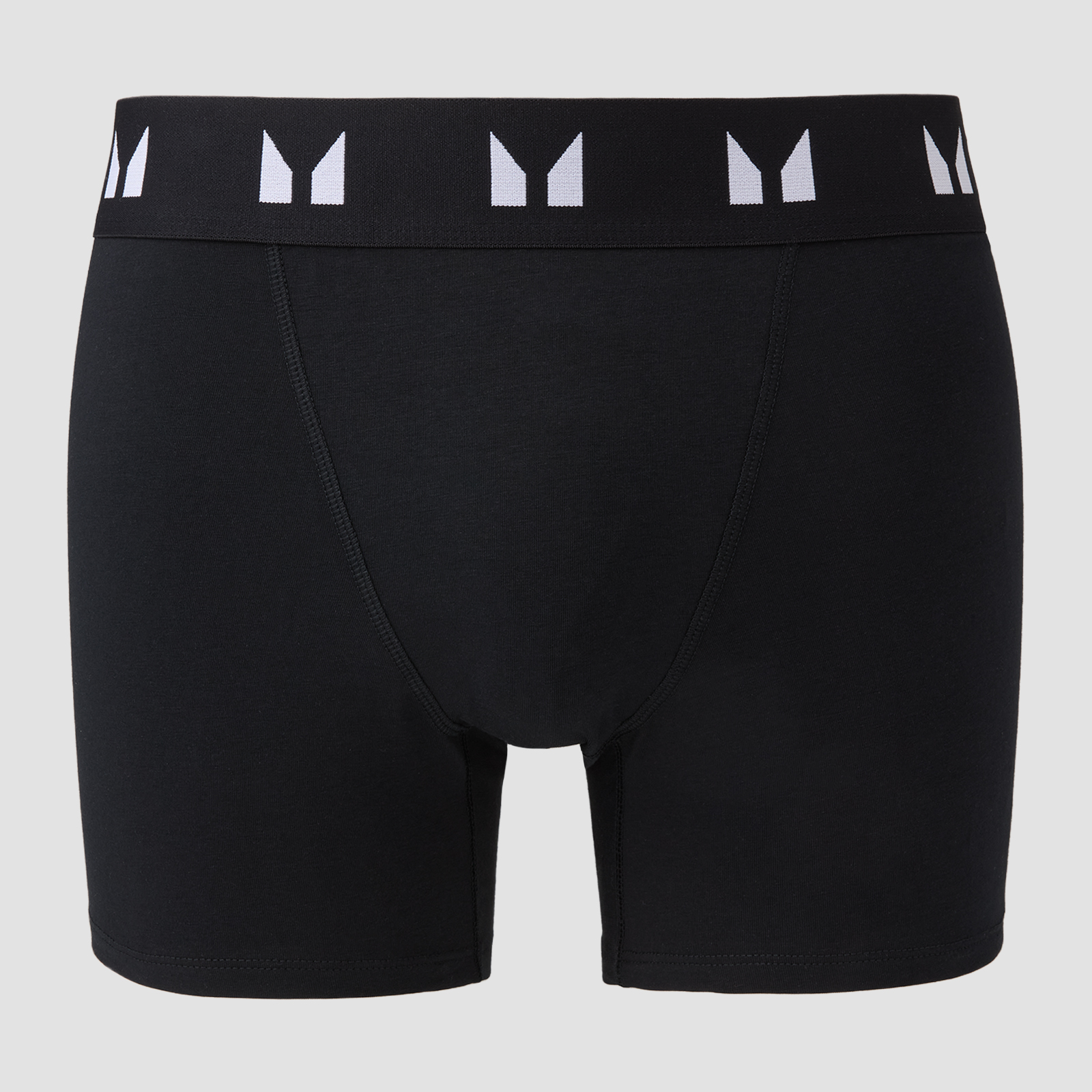 MP Herren Boxershorts (3er-Packung) – Schwarz/Weiß/Grau - M