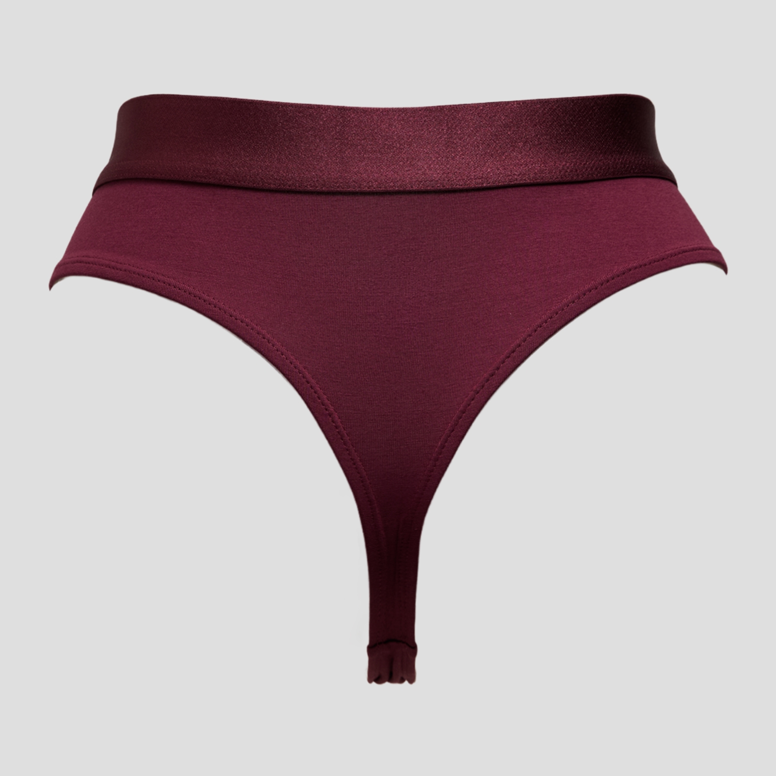 5059883398648 - MP Damen Tanga mit Mittelhohem Bund (3er-Packung) – Dunkle Beere - XS