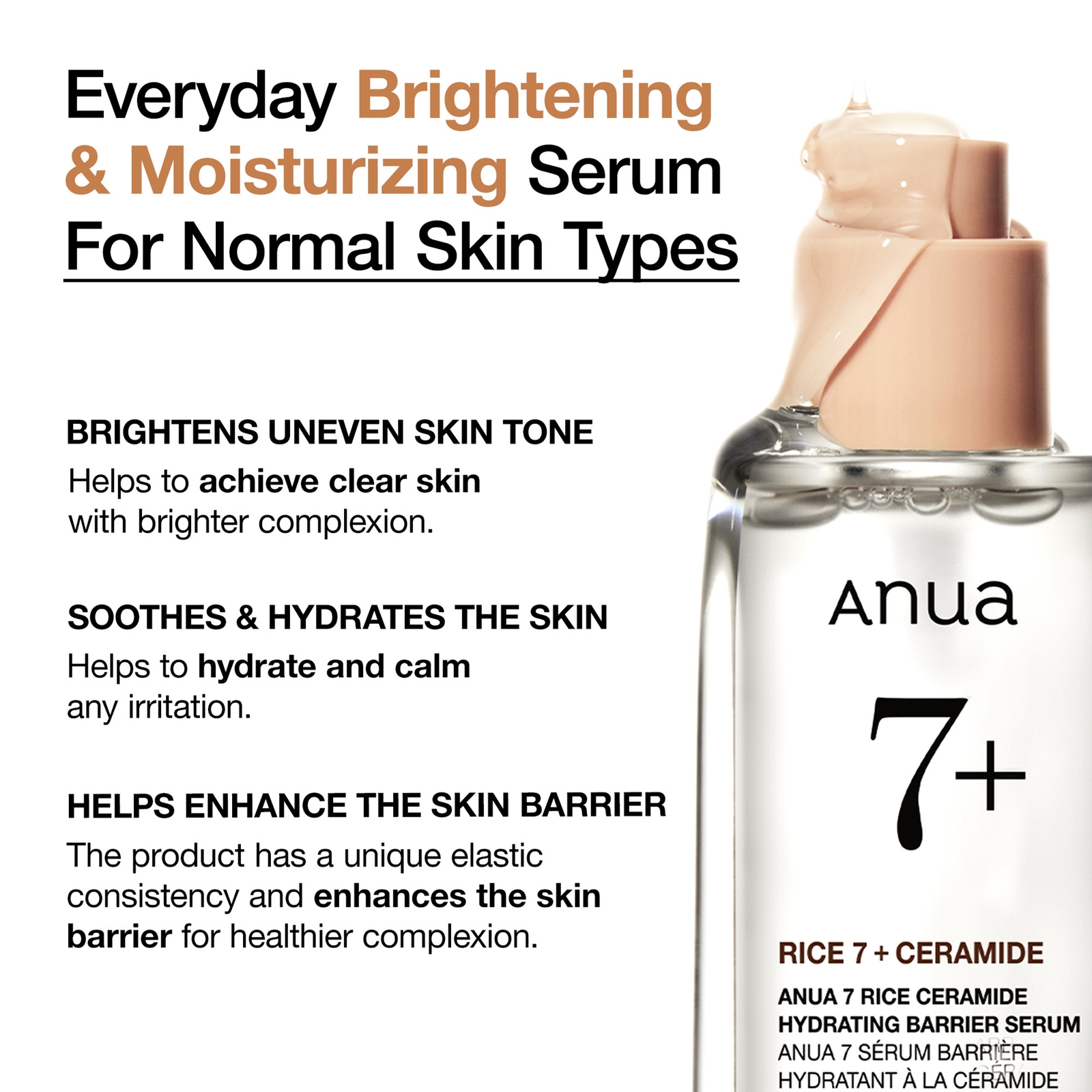 Thumbnail - Anua 7 Rice Ceramide Hydrating Barrier Serum 50ml