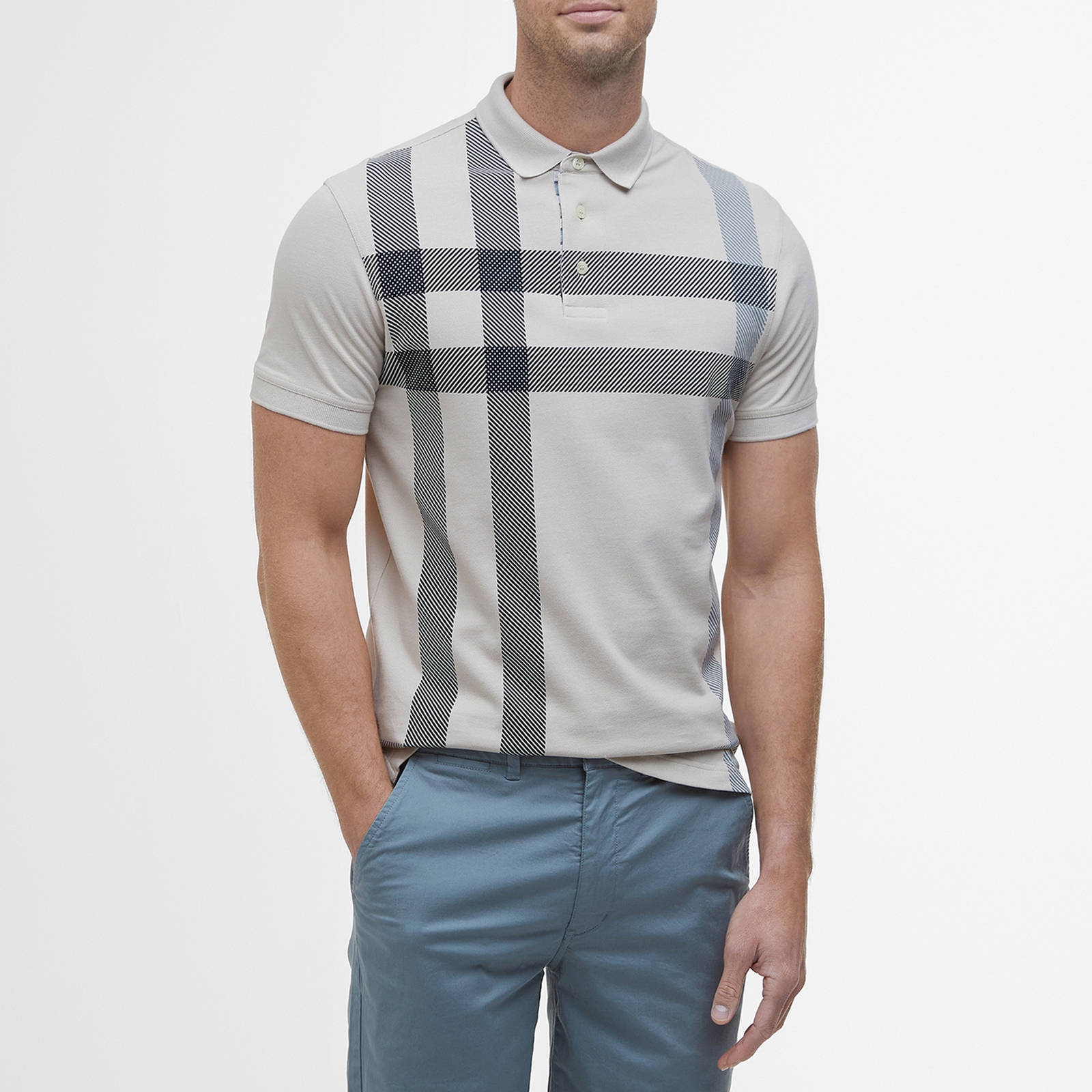 Barbour Blaine Cotton-Piqué Polo Shirt - M