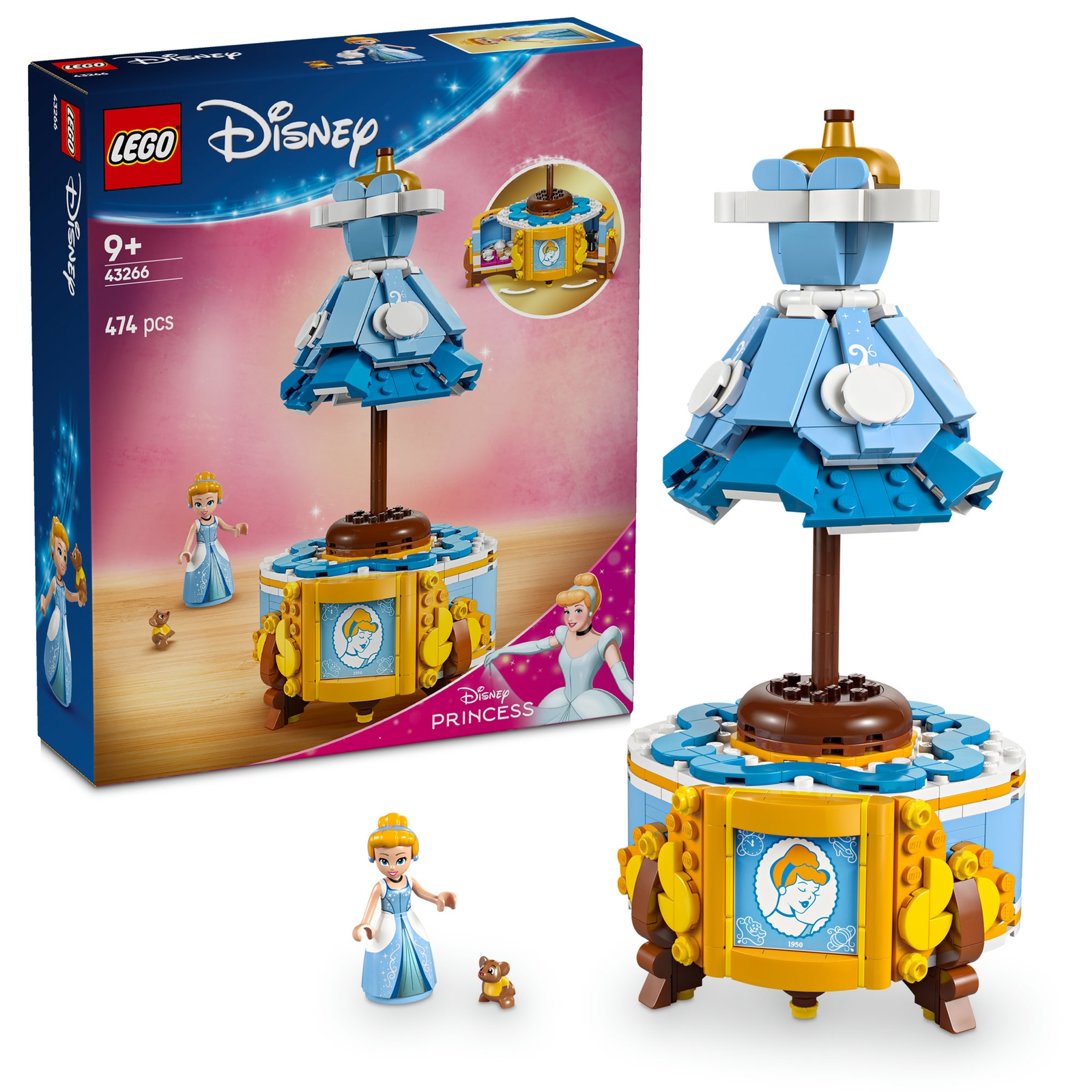 LEGO Disney Princess Cinderella's Dress Building Toy 43266