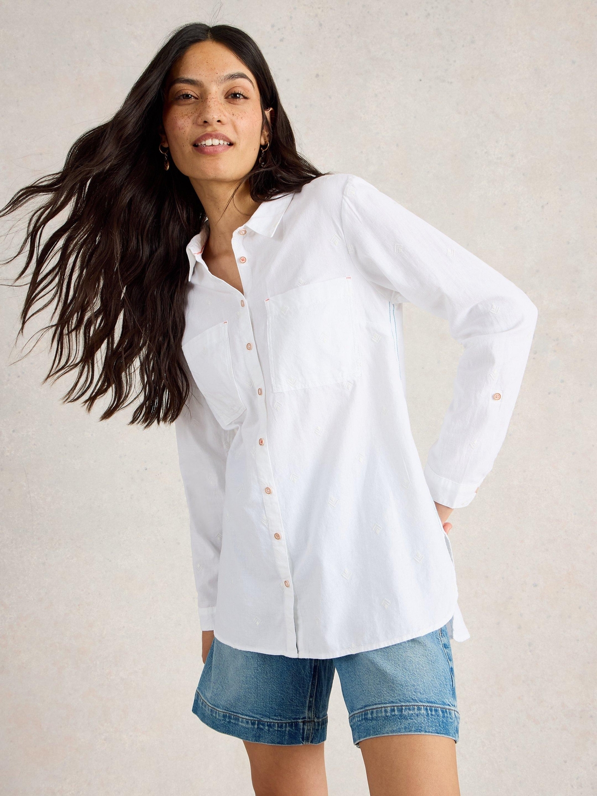 Lange Bluse Sophie - 34/R