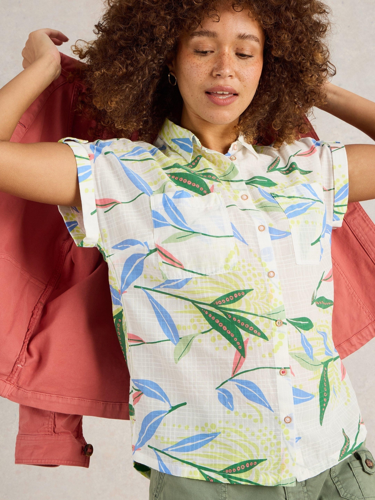 Bluse Ellie aus Bio-Baumwolle - 34