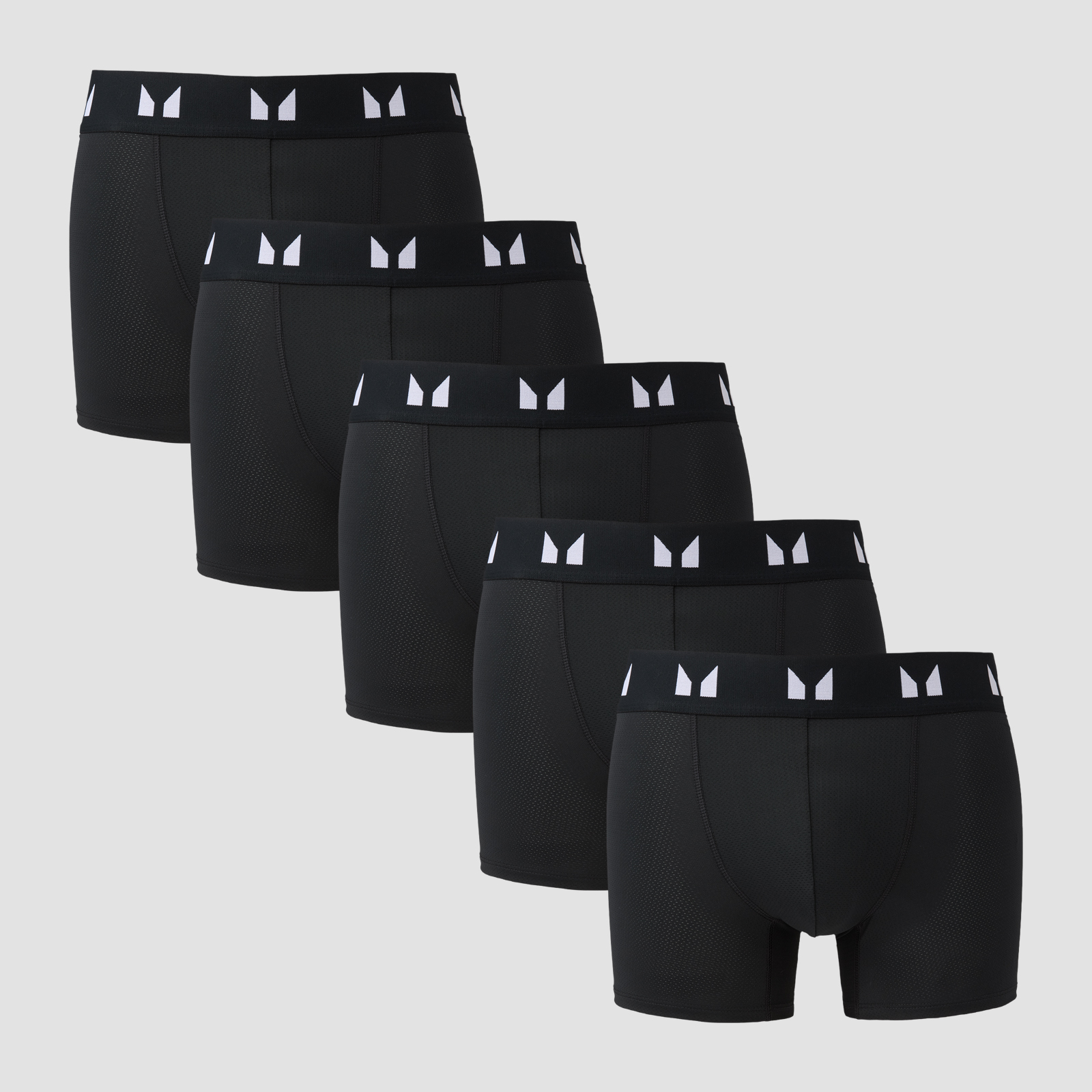 Boxer tecnici MP da uomo (confezione da 5) - Nero - L