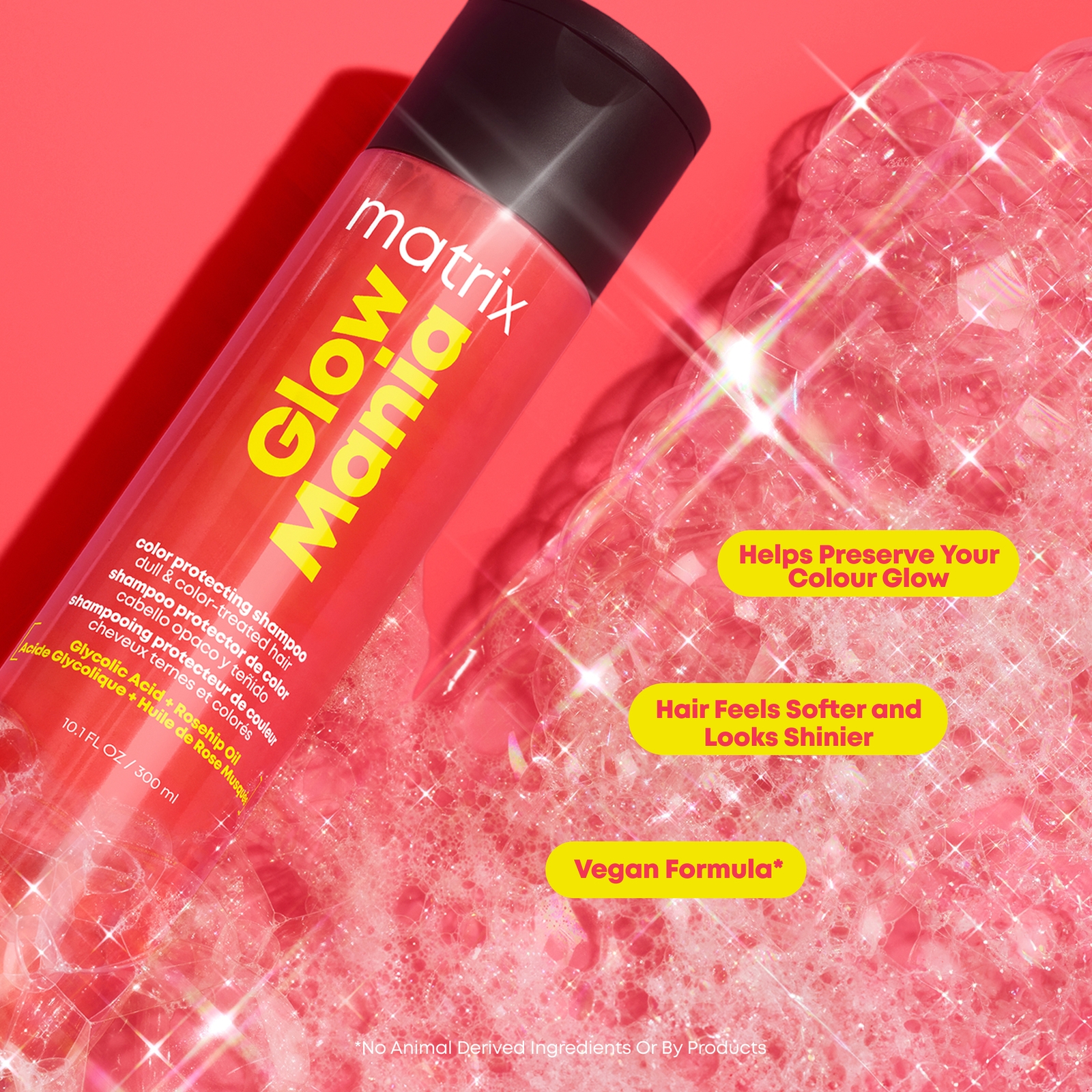 Thumbnail - Glow Mania Colour Protecting Shampoo, Conditioner, & Mask Trio for Coloured Hair
