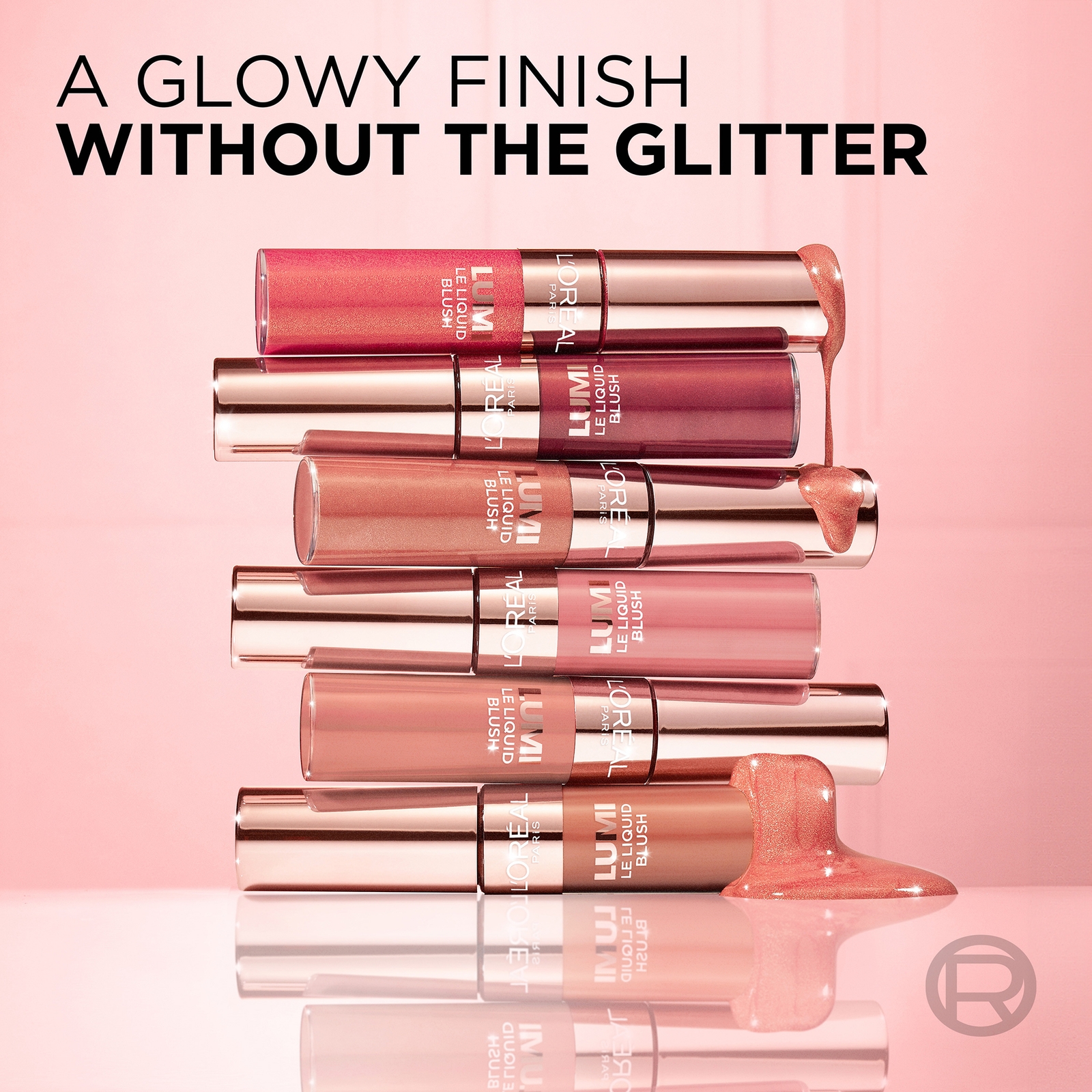 Thumbnail - L'Oréal Paris Lumi Le Liquid Blush (Various Shades) - 625 Glowy Gold Pink