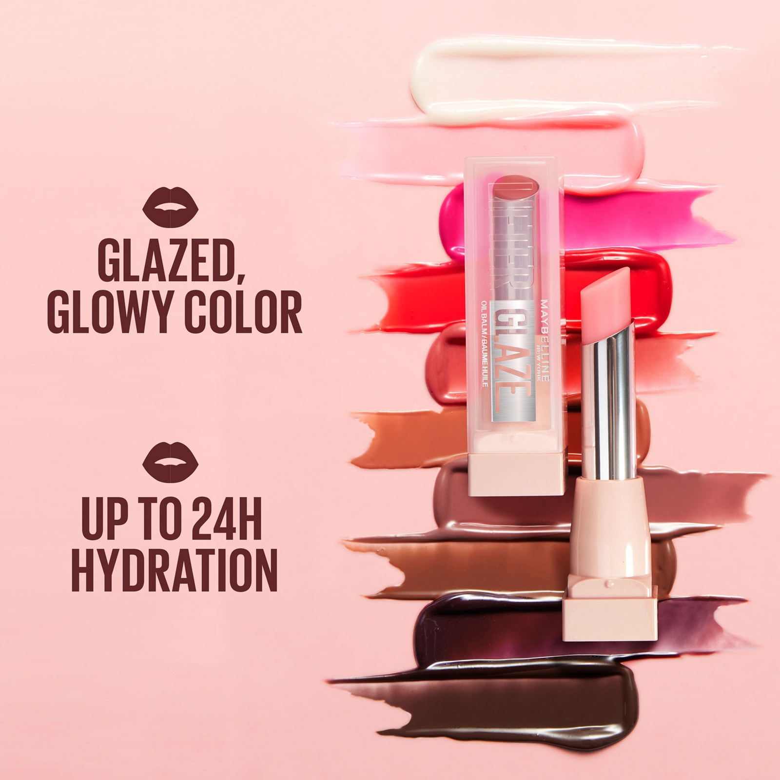 Thumbnail - Maybelline New York Lifter Glaze Lip Oil Balm (Various Shades) - Cherrry Swirl