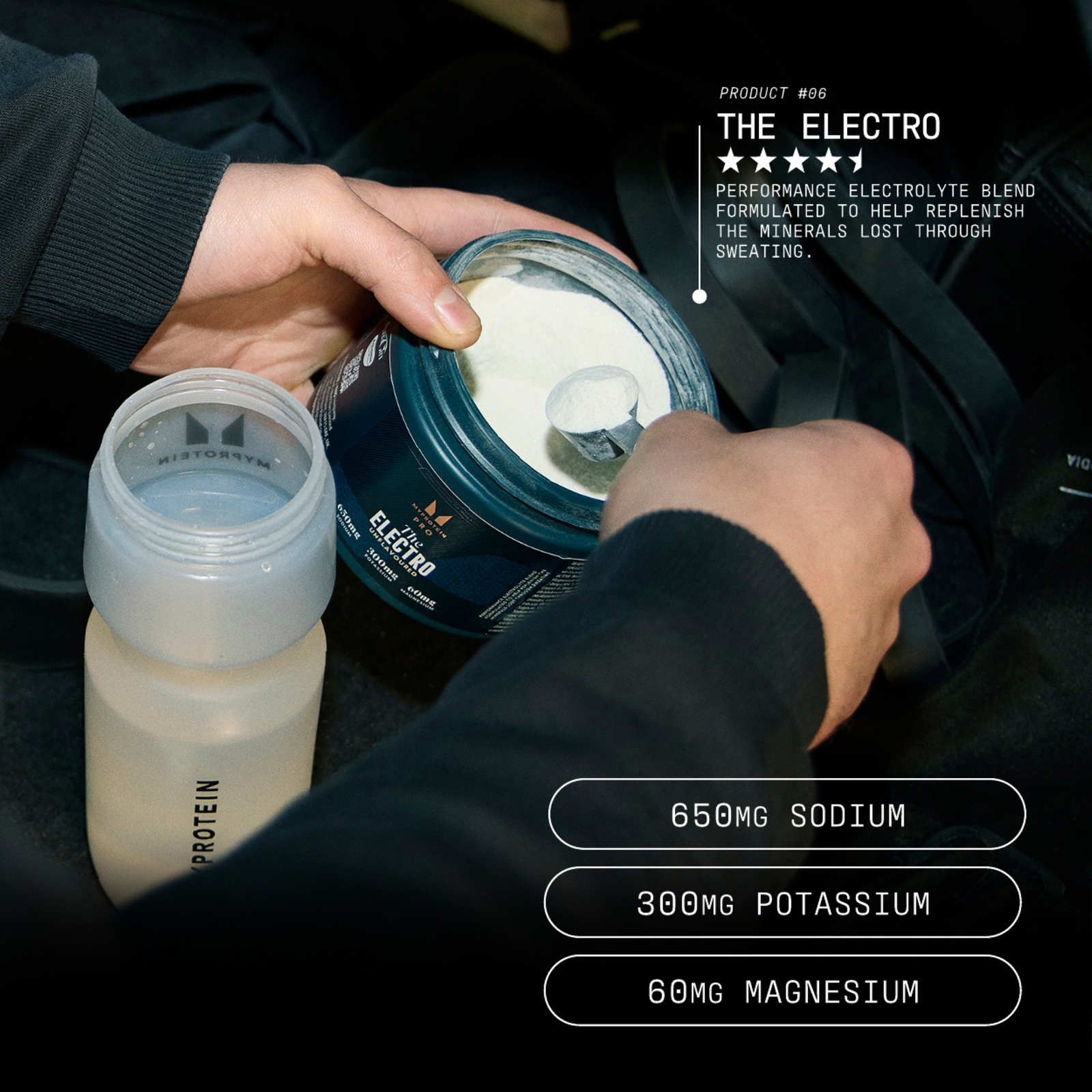 Myprotein UK MyProtein THE Electro | Electrolyte Powder - 30servings - Black Cherry