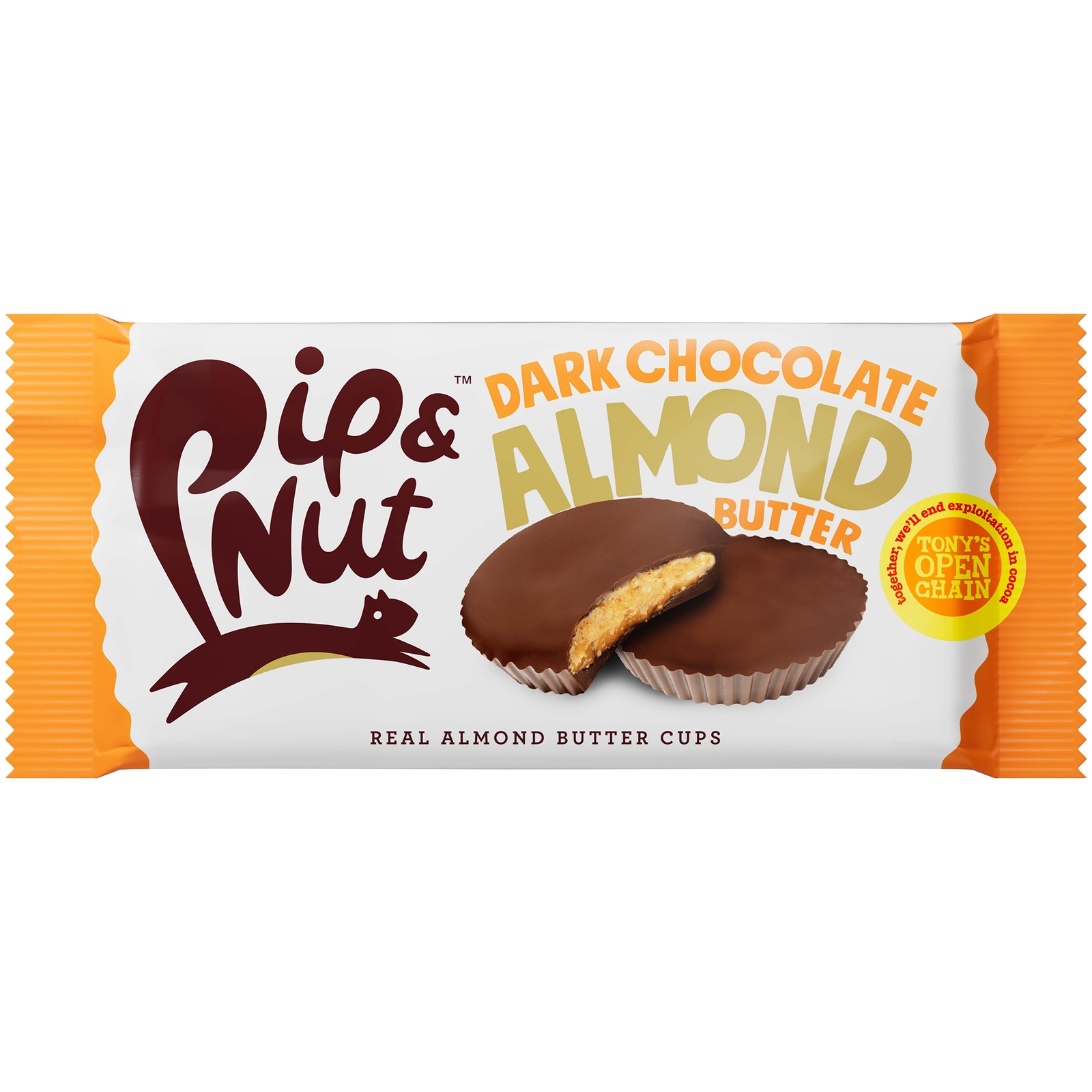 Myprotein UK Pip & Nut Peanut Almond Cups, Dark Chocolate