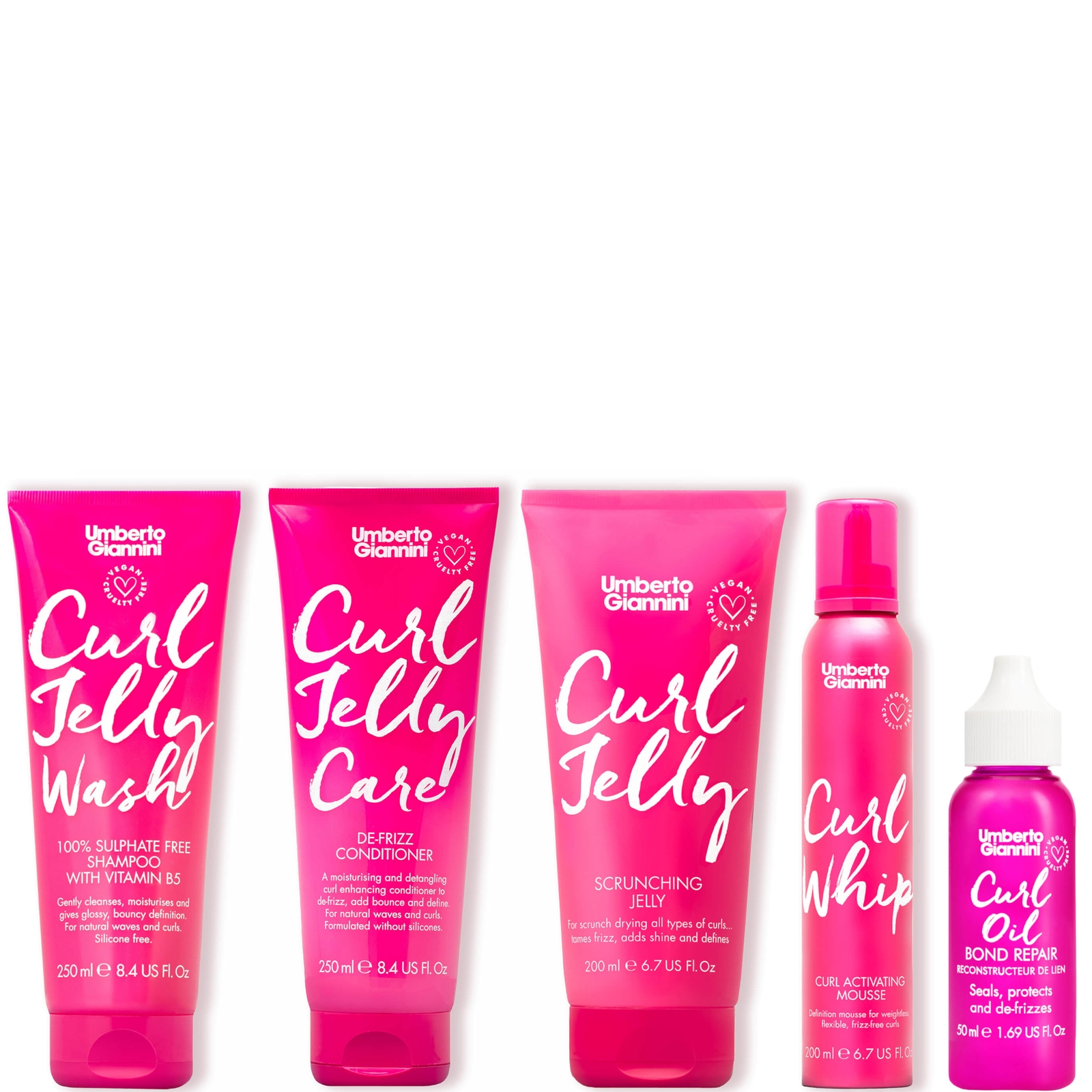 

Umberto Giannini Curl Wash and Style Essentials Kit