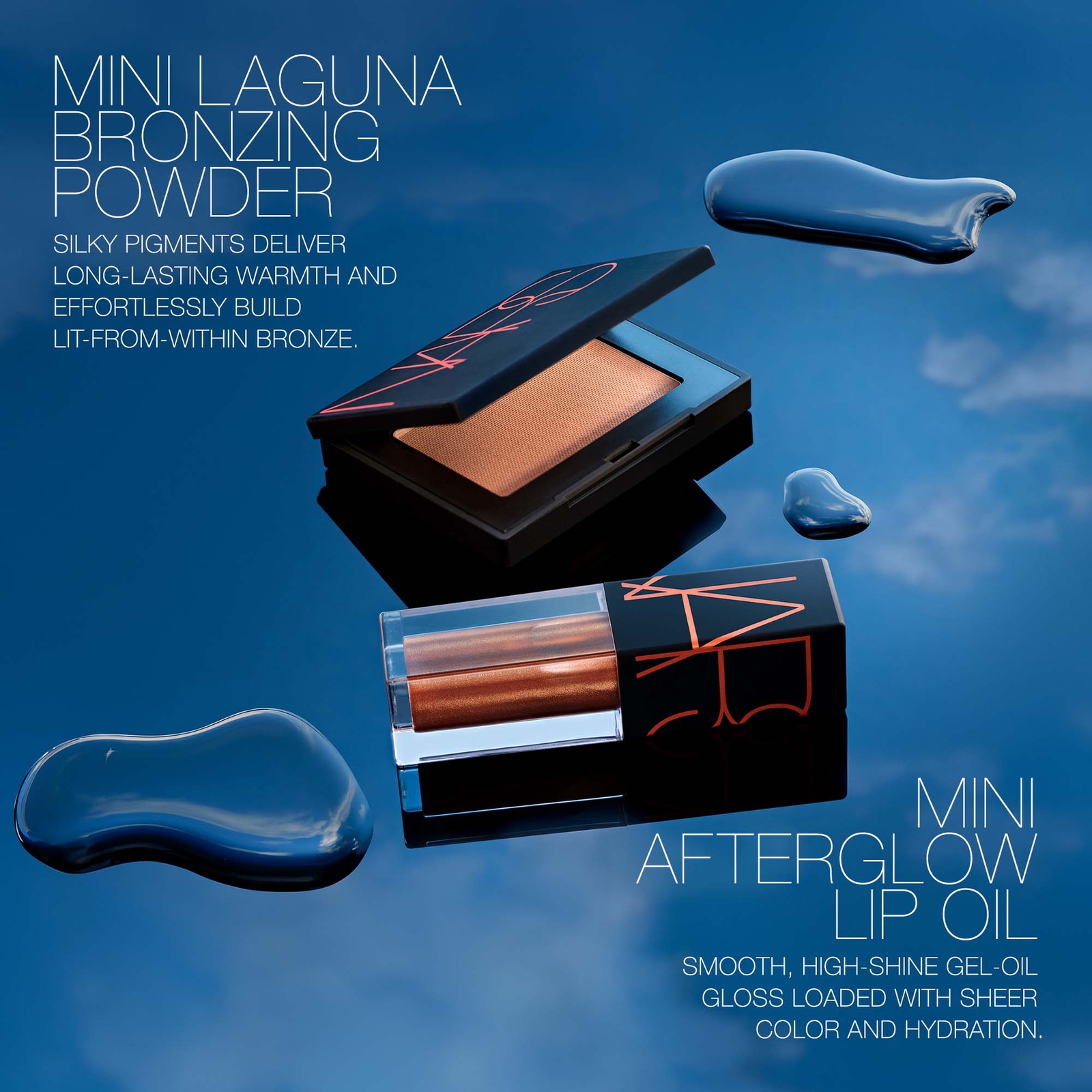 Thumbnail - NARS Mini Laguna Bronzer & Lip Oil Bundle