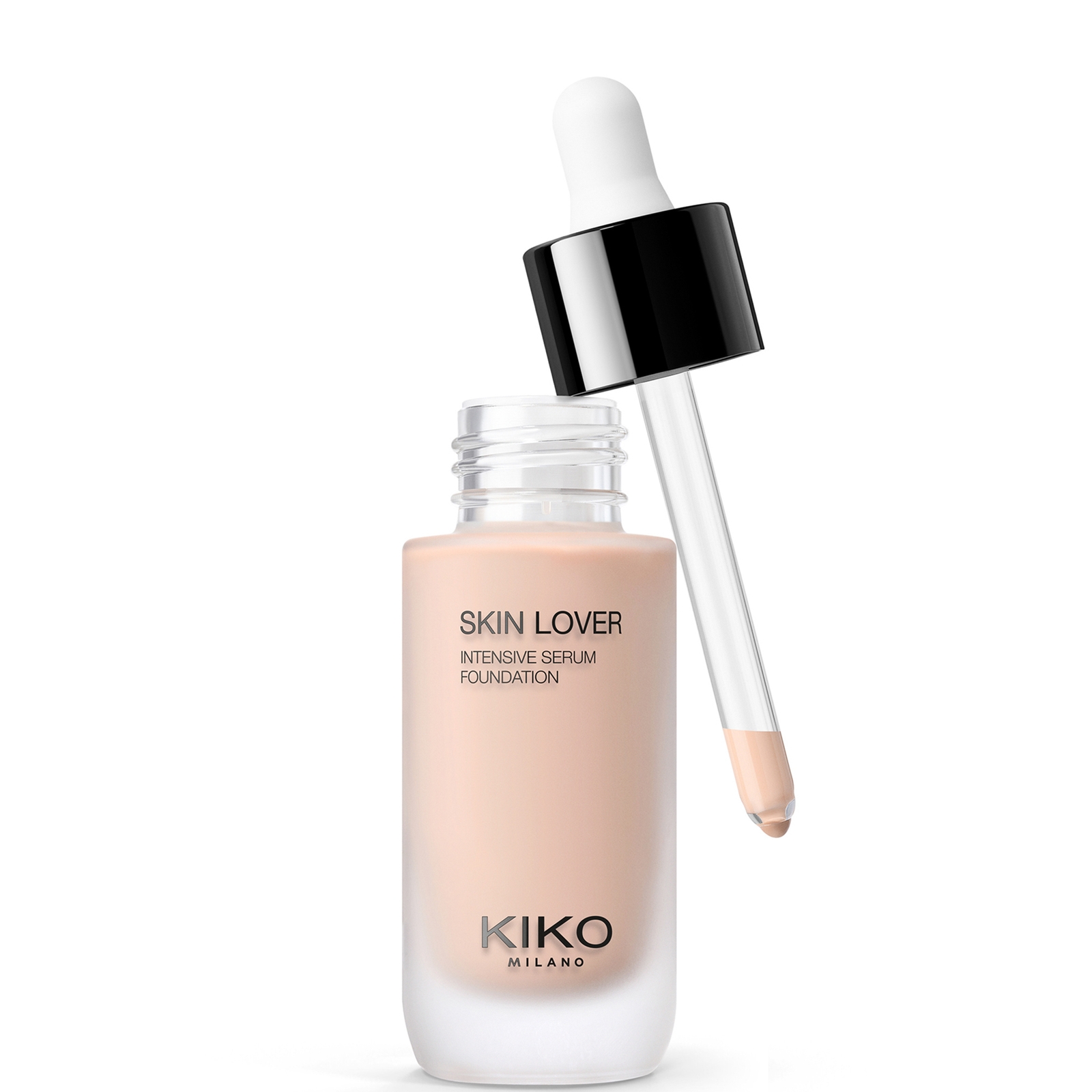 KIKO Milano Skin Lover Intensive Serum Foundation 28ml (Various Shades) - 1 Cool Rose