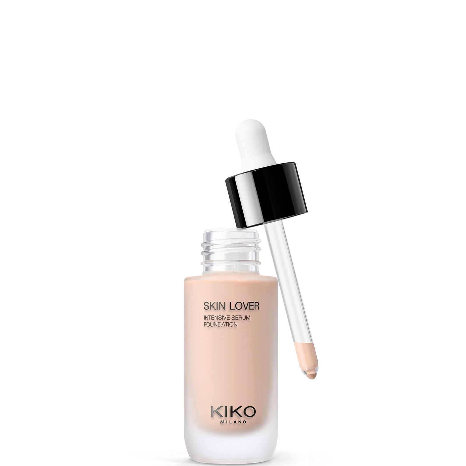 KIKO Milano Skin Lover Intensive Serum Foundation 28ml (Various Shades) - 1 Cool Rose