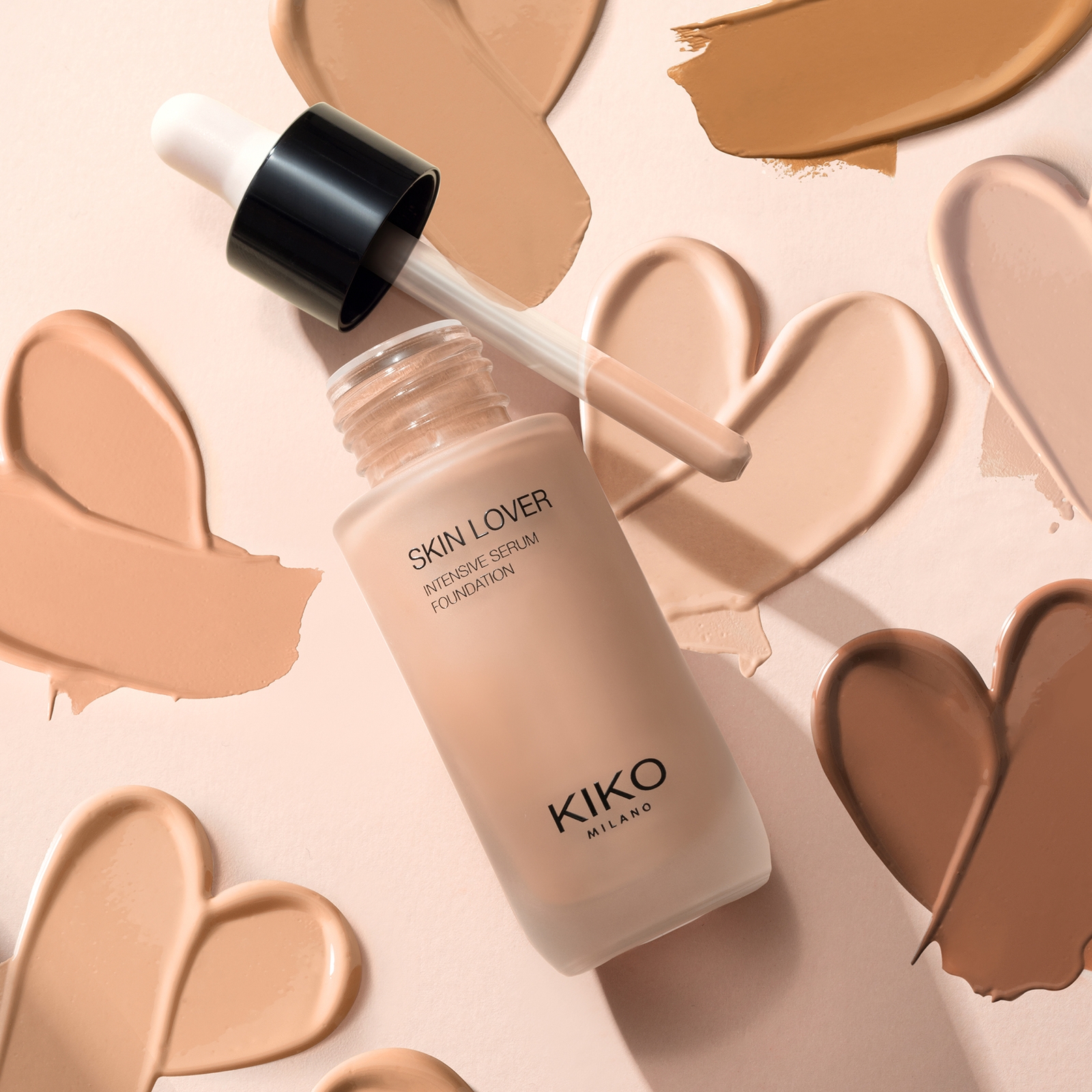 Thumbnail - KIKO Milano Skin Lover Intensive Serum Foundation 28ml (Various Shades) - 1.5 Warm Gold