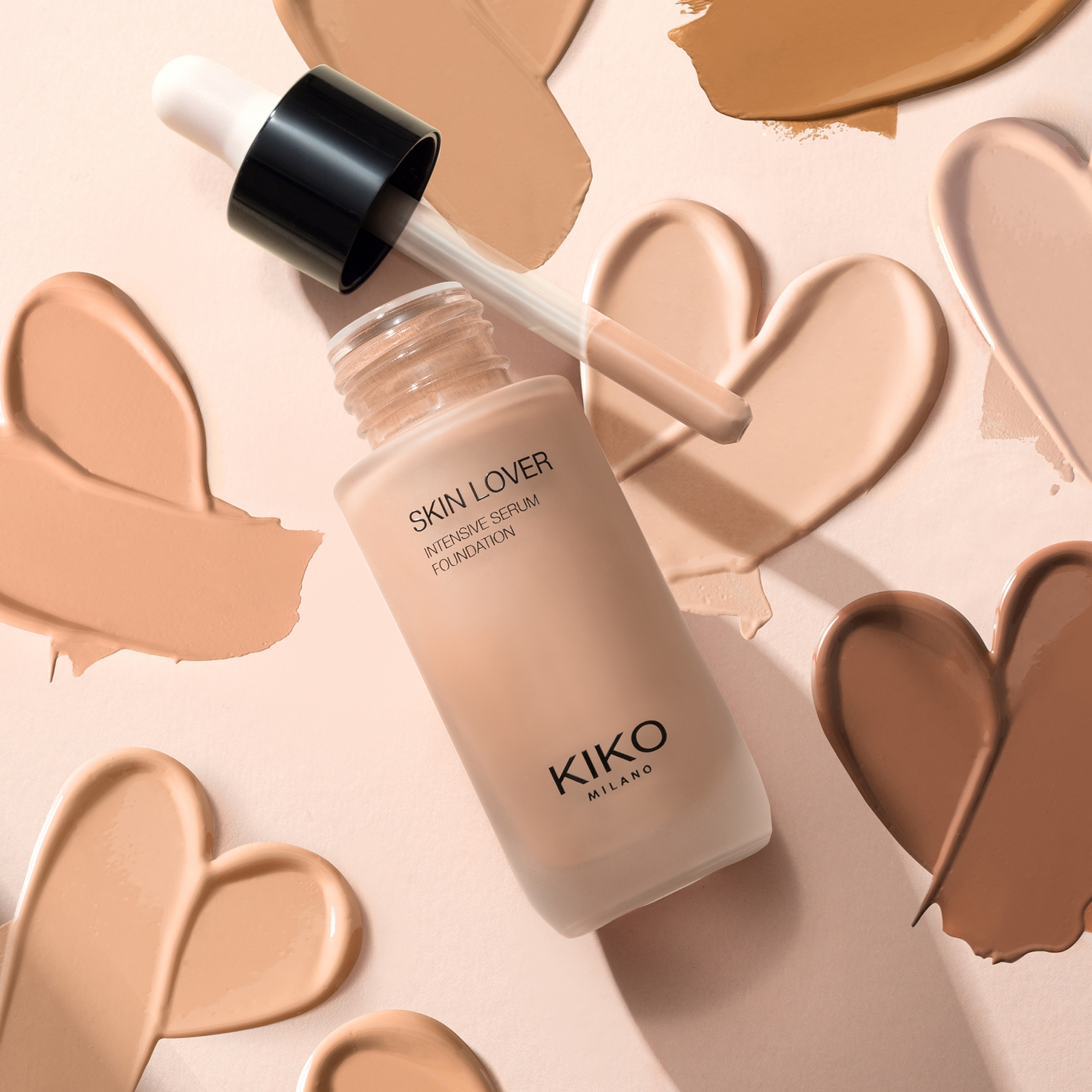Thumbnail - KIKO Milano Skin Lover Intensive Serum Foundation 28ml (Various Shades) - 1.5 Neutral Gold