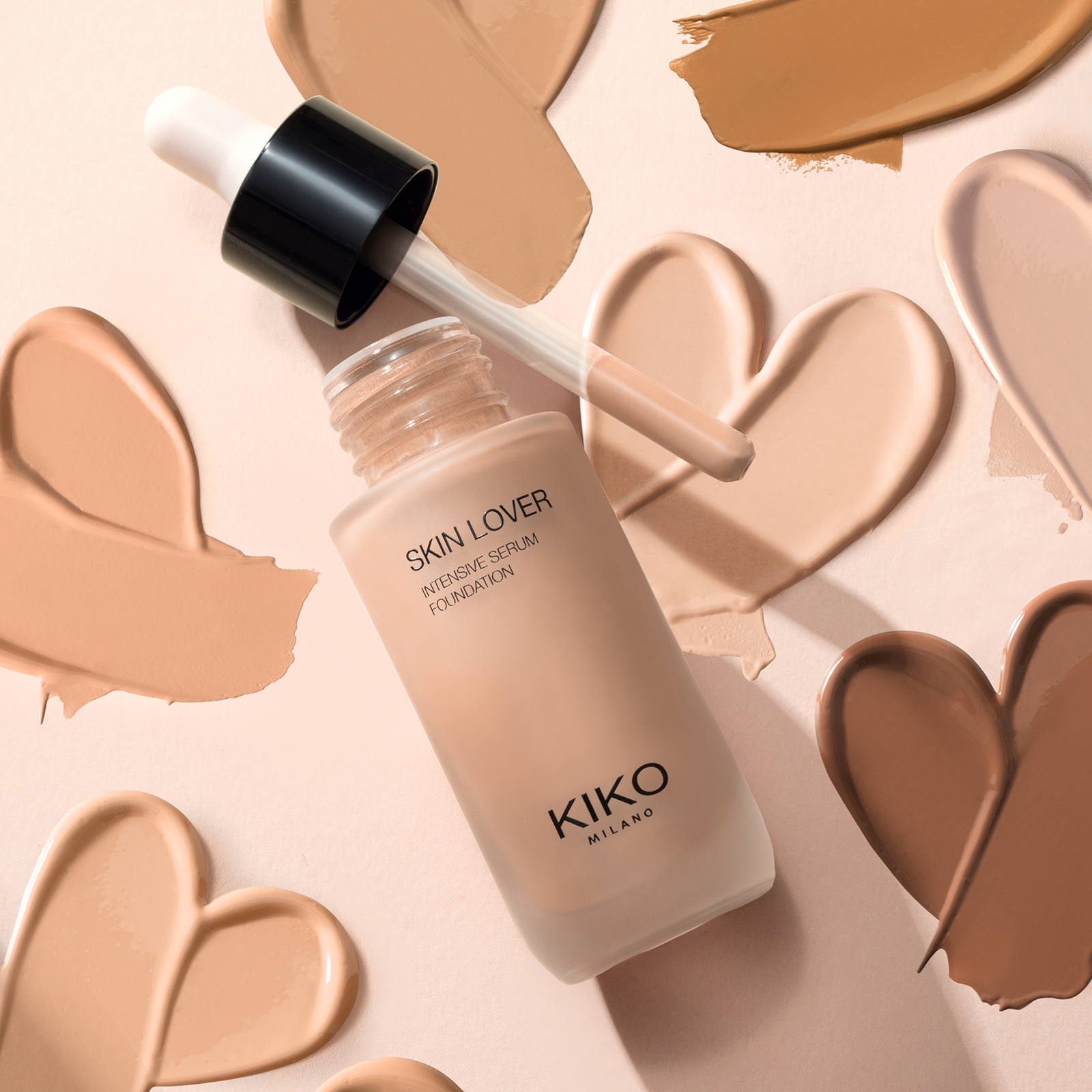 Thumbnail - KIKO Milano Skin Lover Intensive Serum Foundation 28ml (Various Shades) - 2 Warm Gold