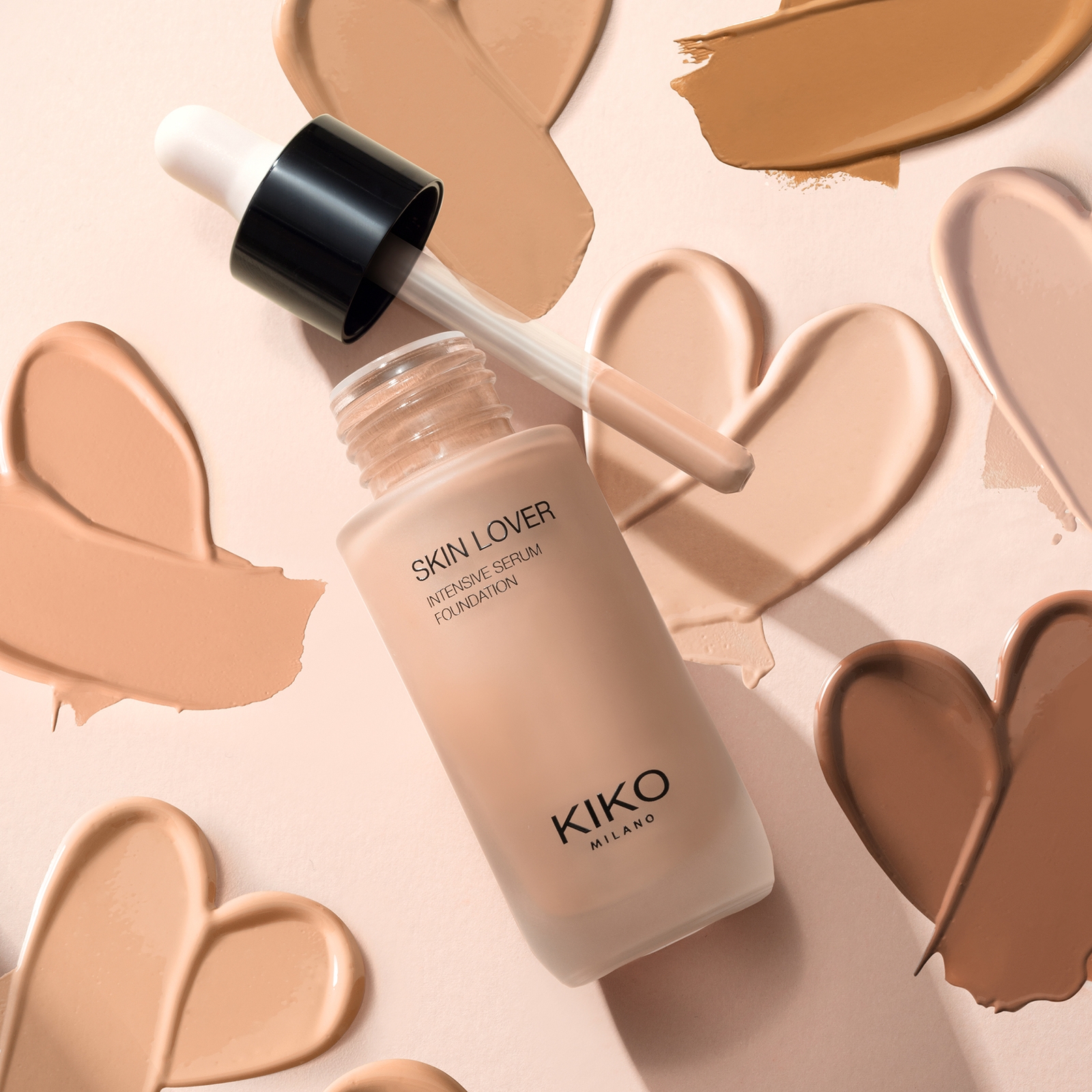 Thumbnail - KIKO Milano Skin Lover Intensive Serum Foundation 28ml (Various Shades) - 9 Neutral Gold