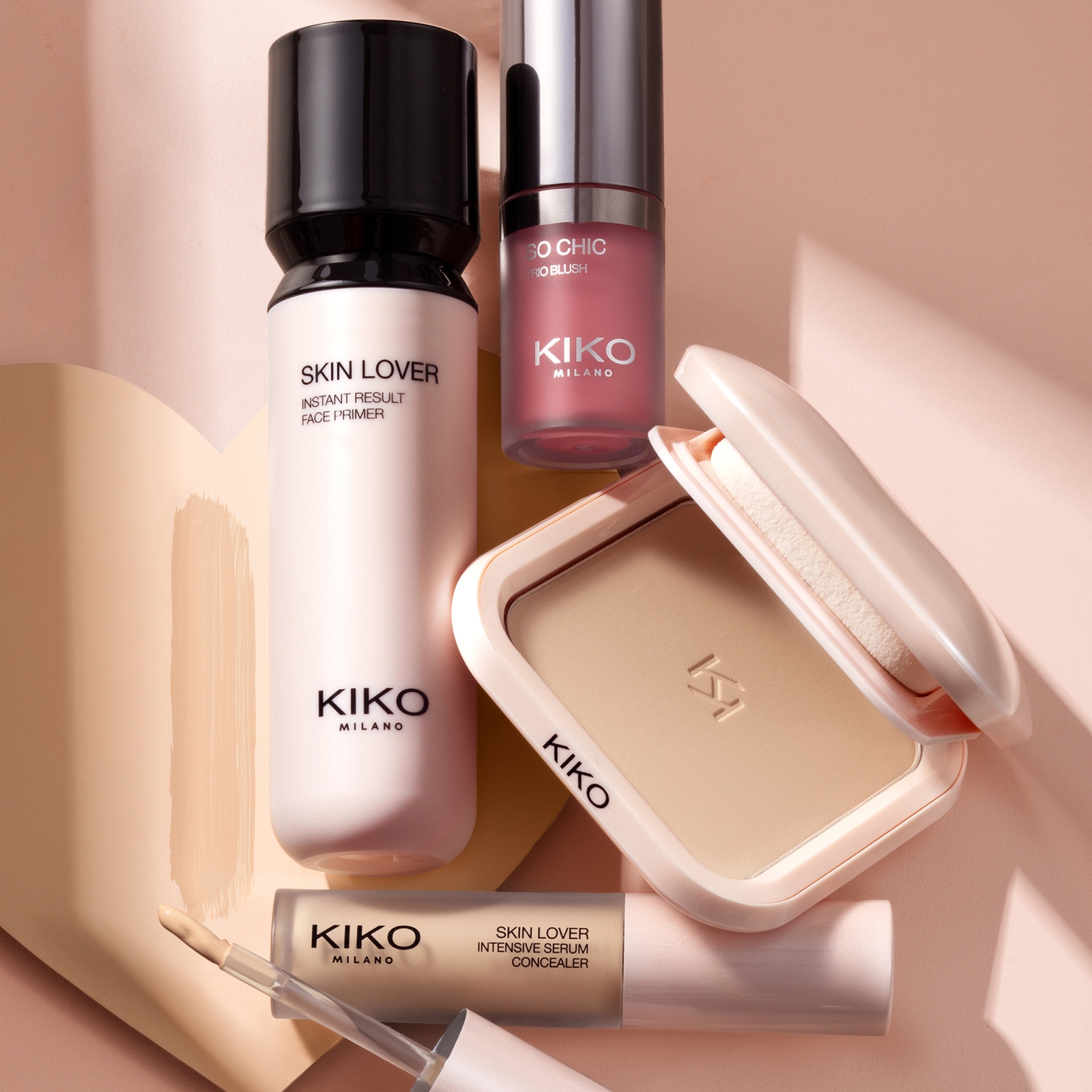 Thumbnail - KIKO Milano Skin Lover Refining Face Powder Foundation 12g (Various Shades) - 02 Blanched Almond