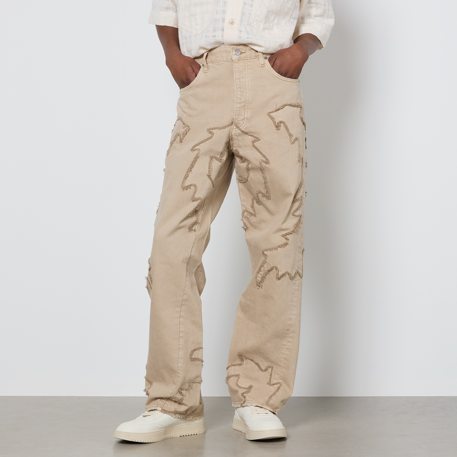 Sunflower Twist Patch Denim Jeans - W30/L32