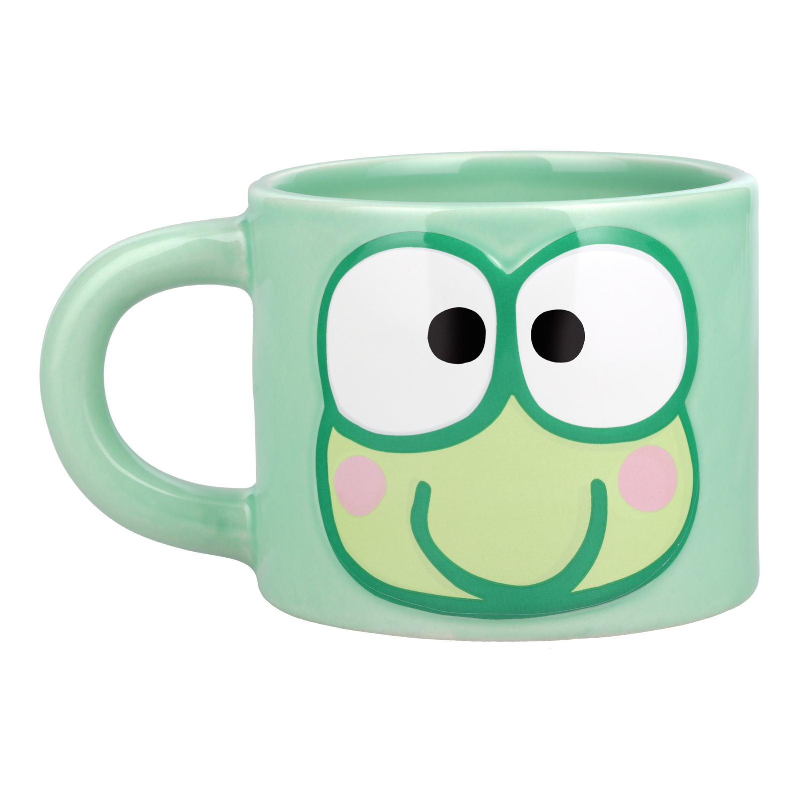 Click to view product details and reviews for Hello Kitty Keroppi Embossed Mug.