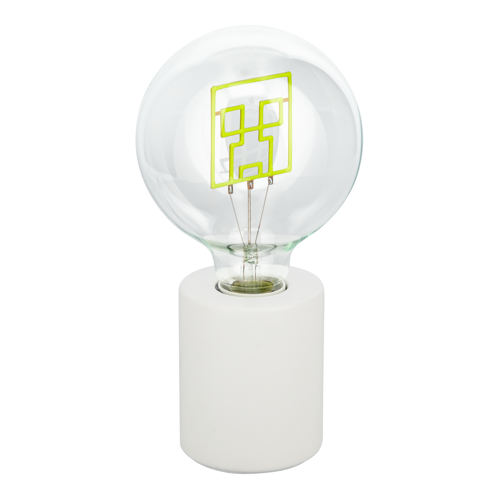 Minecraft Creeper Led Neon Bulb Lamp Uk