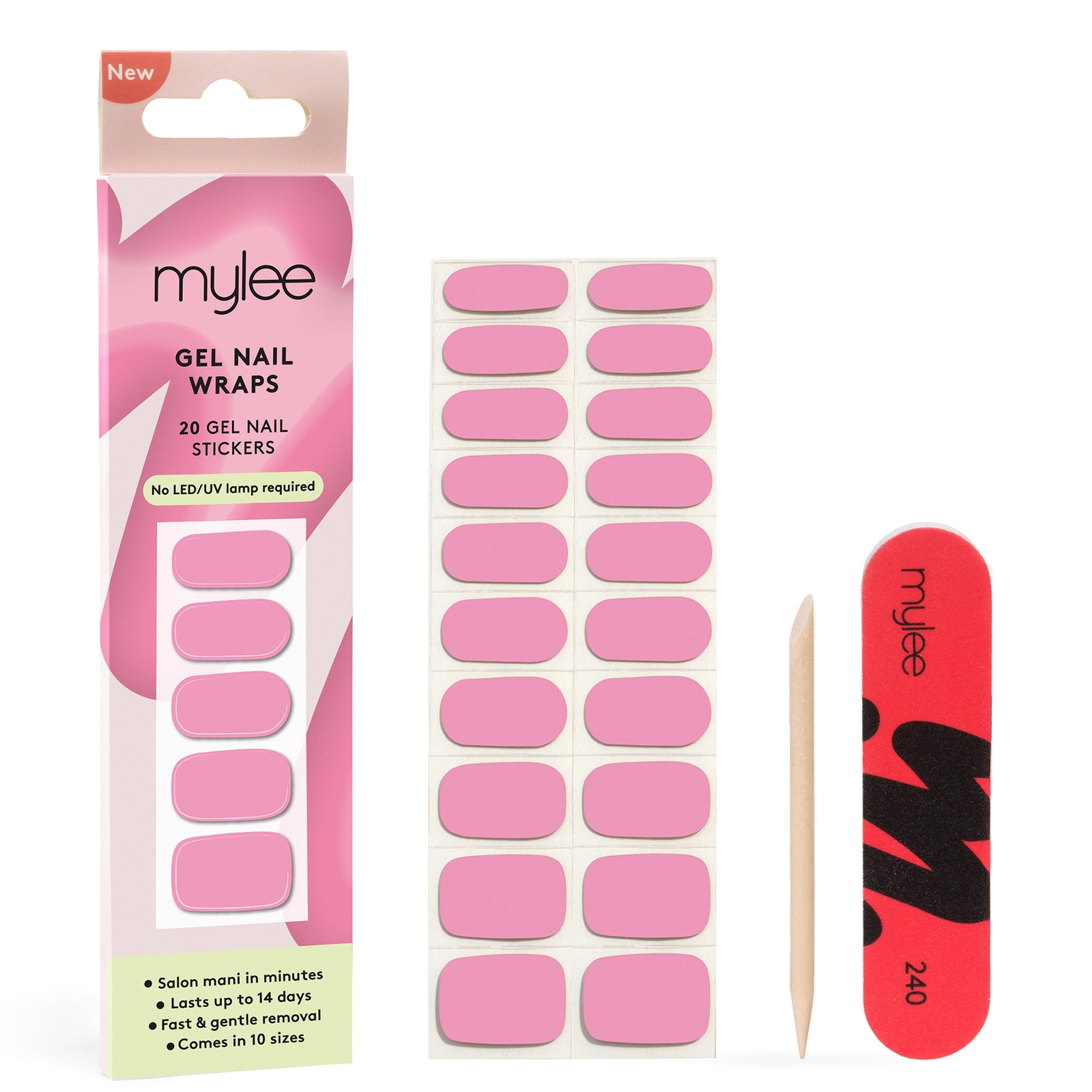 

Mylee Gel Nail Wraps - Stand By Me